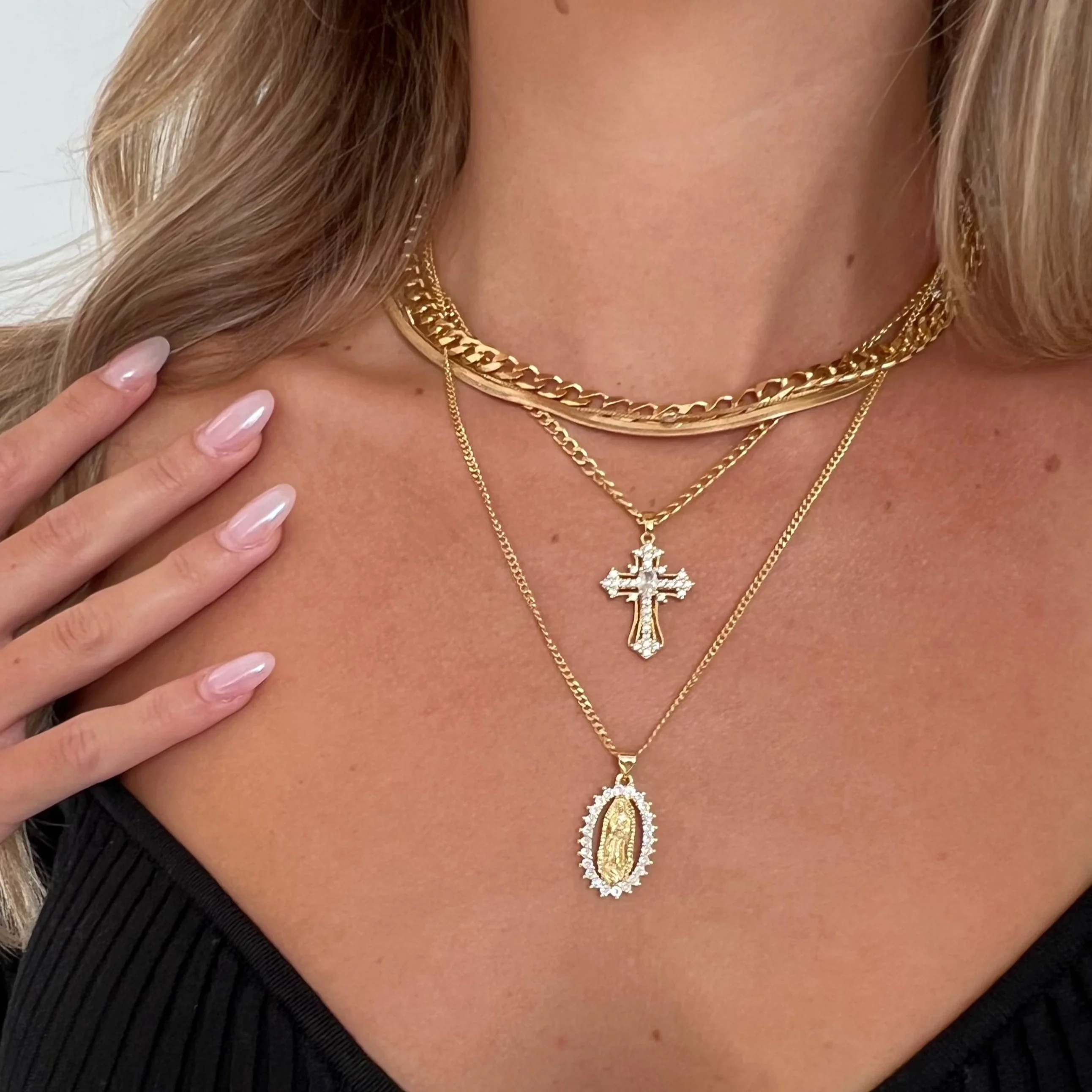 Miraculous Cross Necklace