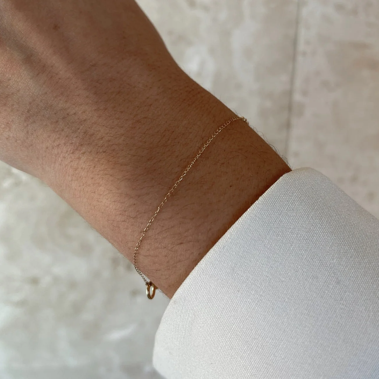 Entangled Solid Gold Bracelet