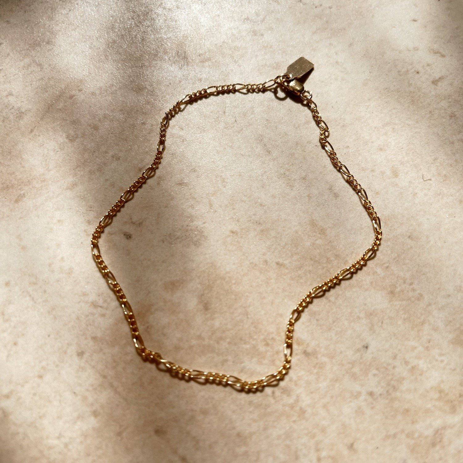 Fly Girl Dainty Gold Anklet