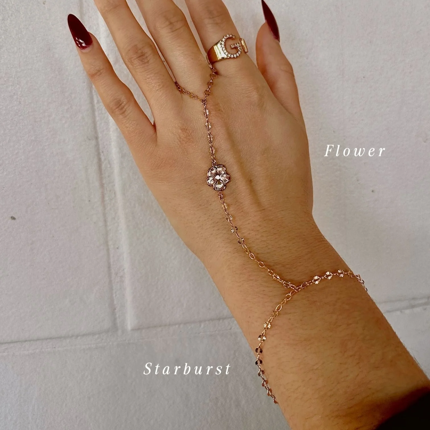 Slayer Girl Hand Chain