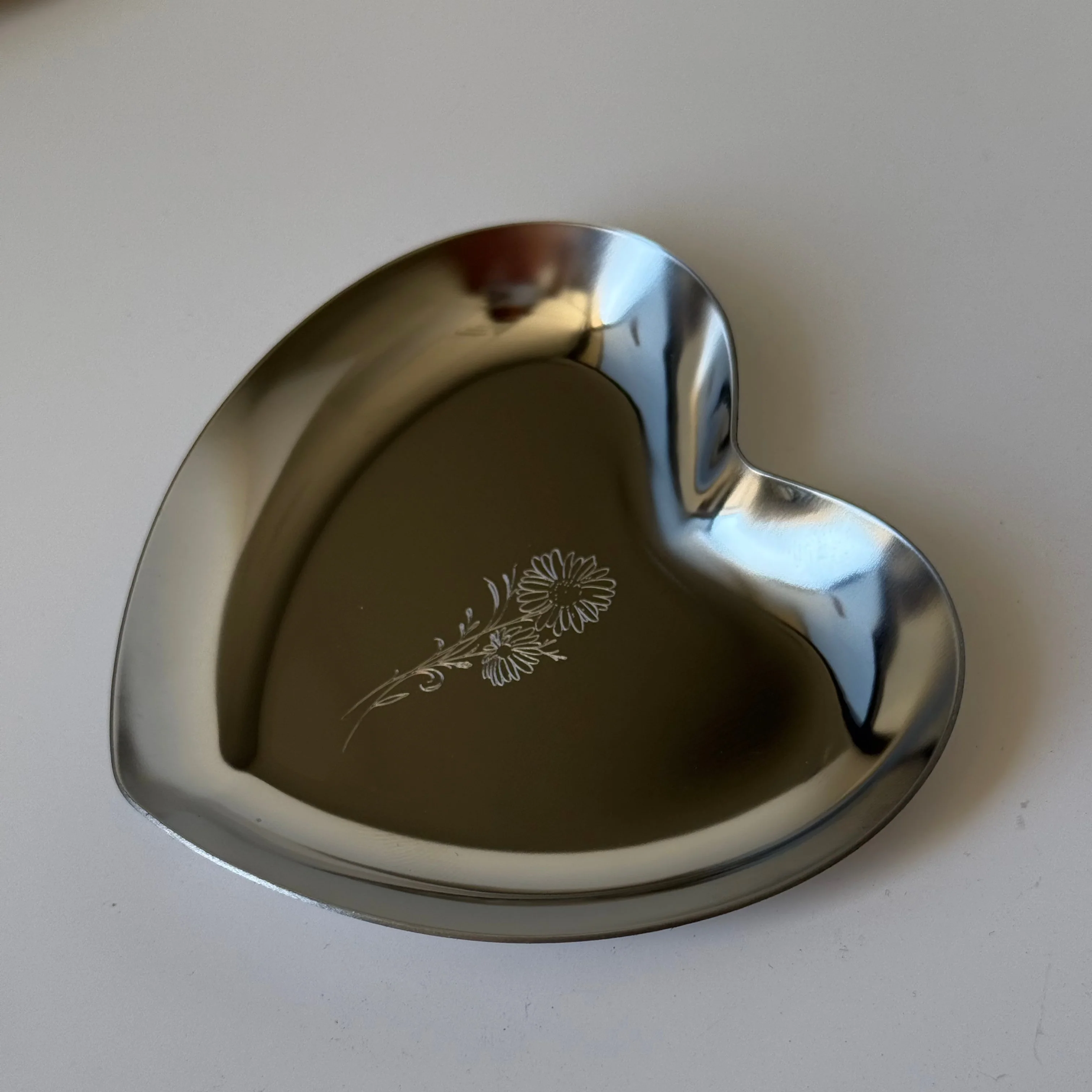 Engraved Birth Flower Tray