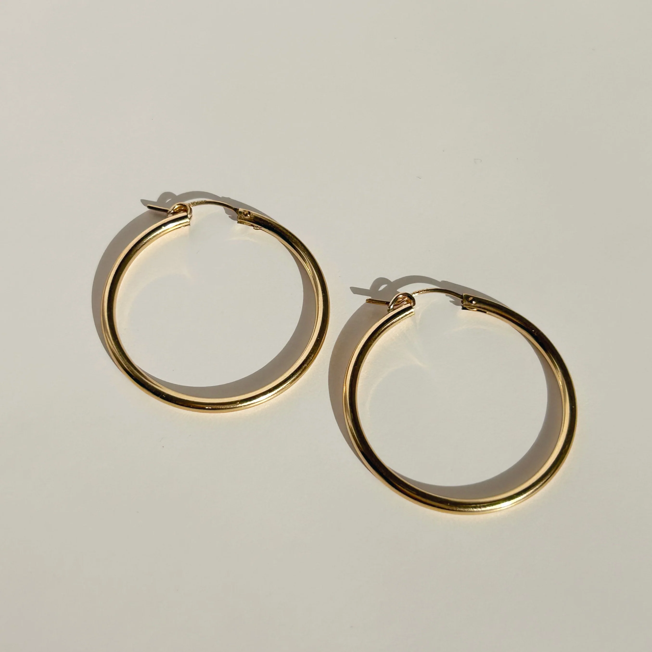 Everyday Gold Hoop Earrings