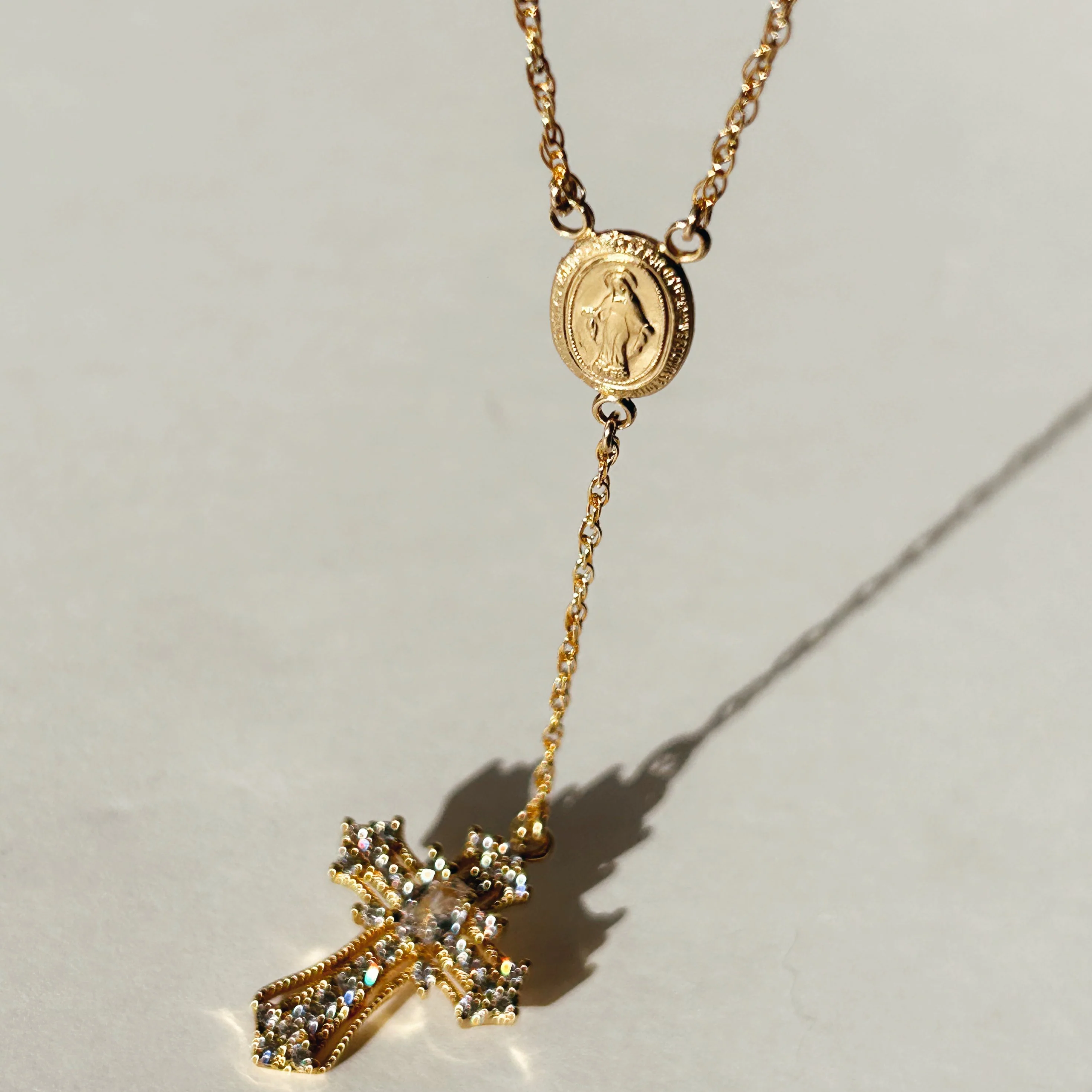 Ariadne Lariat Drop Necklace