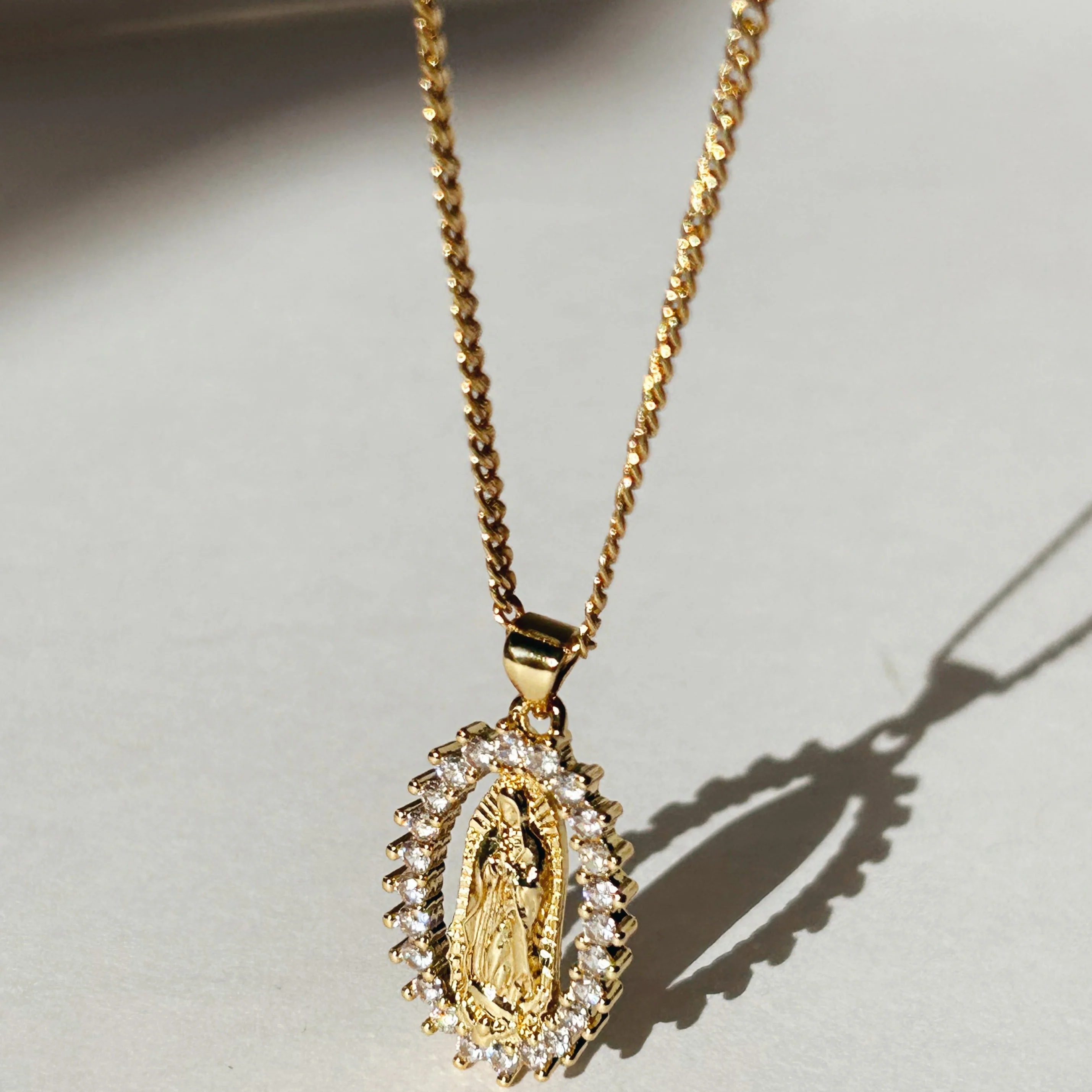 Empowered Mother Mary Necklace
