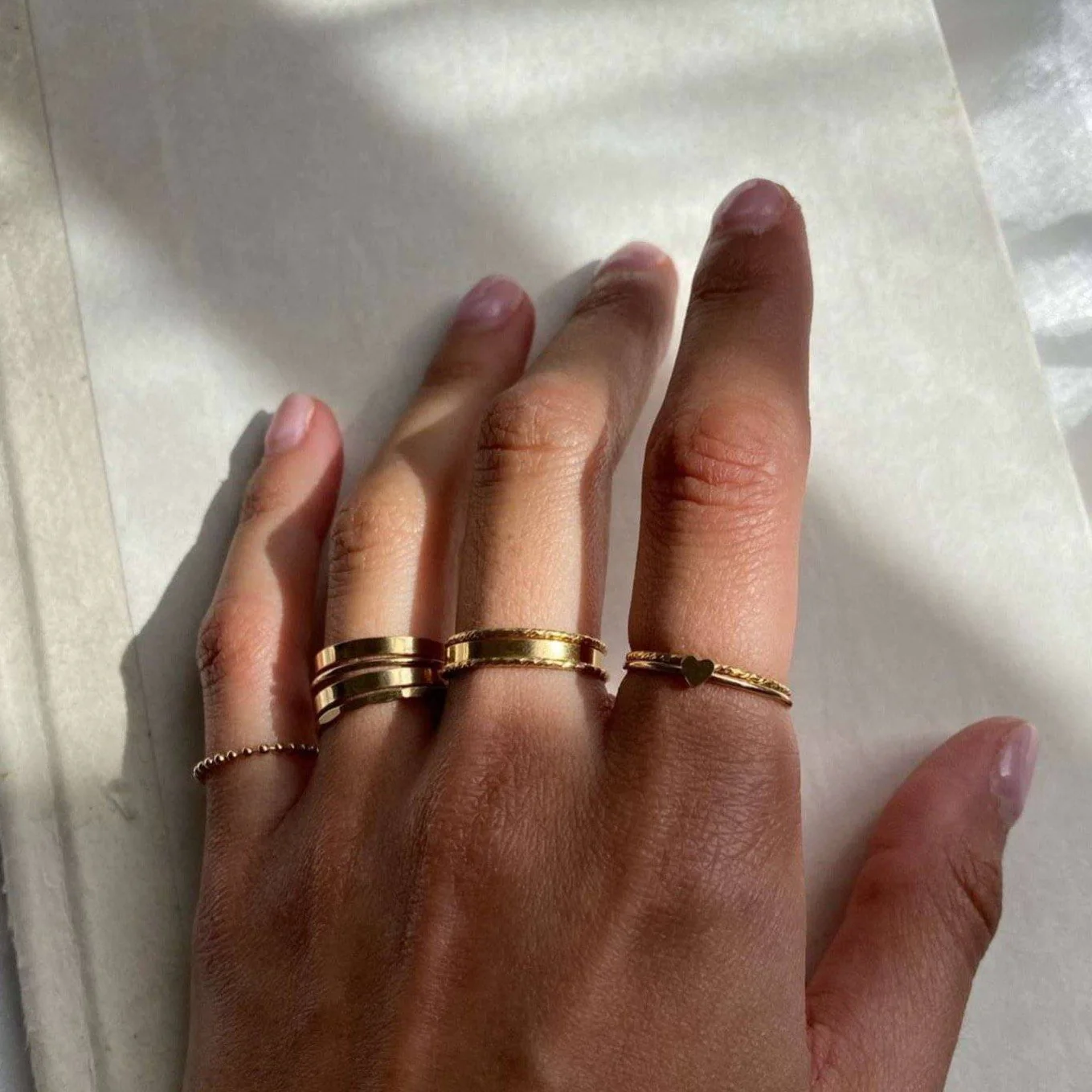 Ella Gold Band Ring