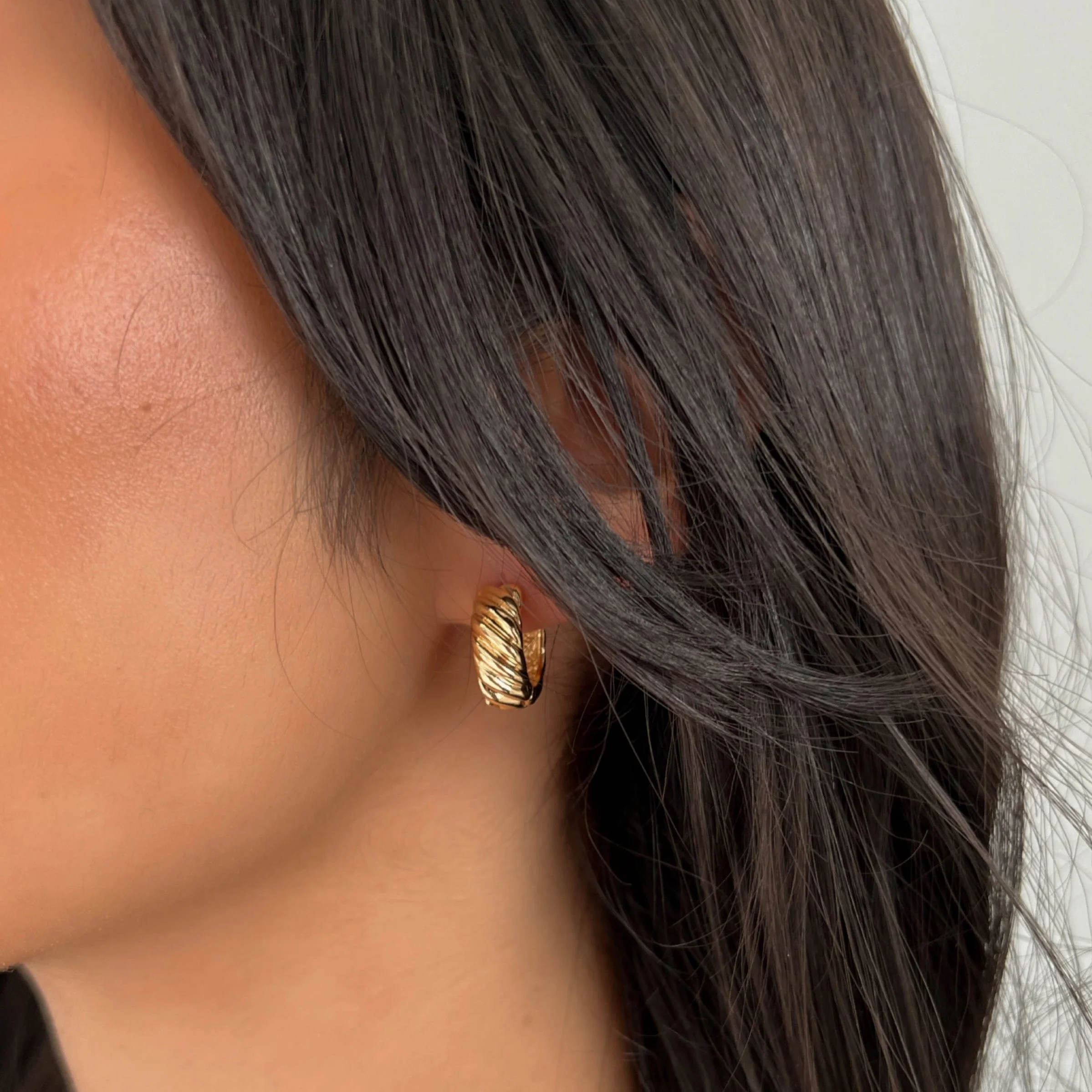 Adelaide Textured Hoops