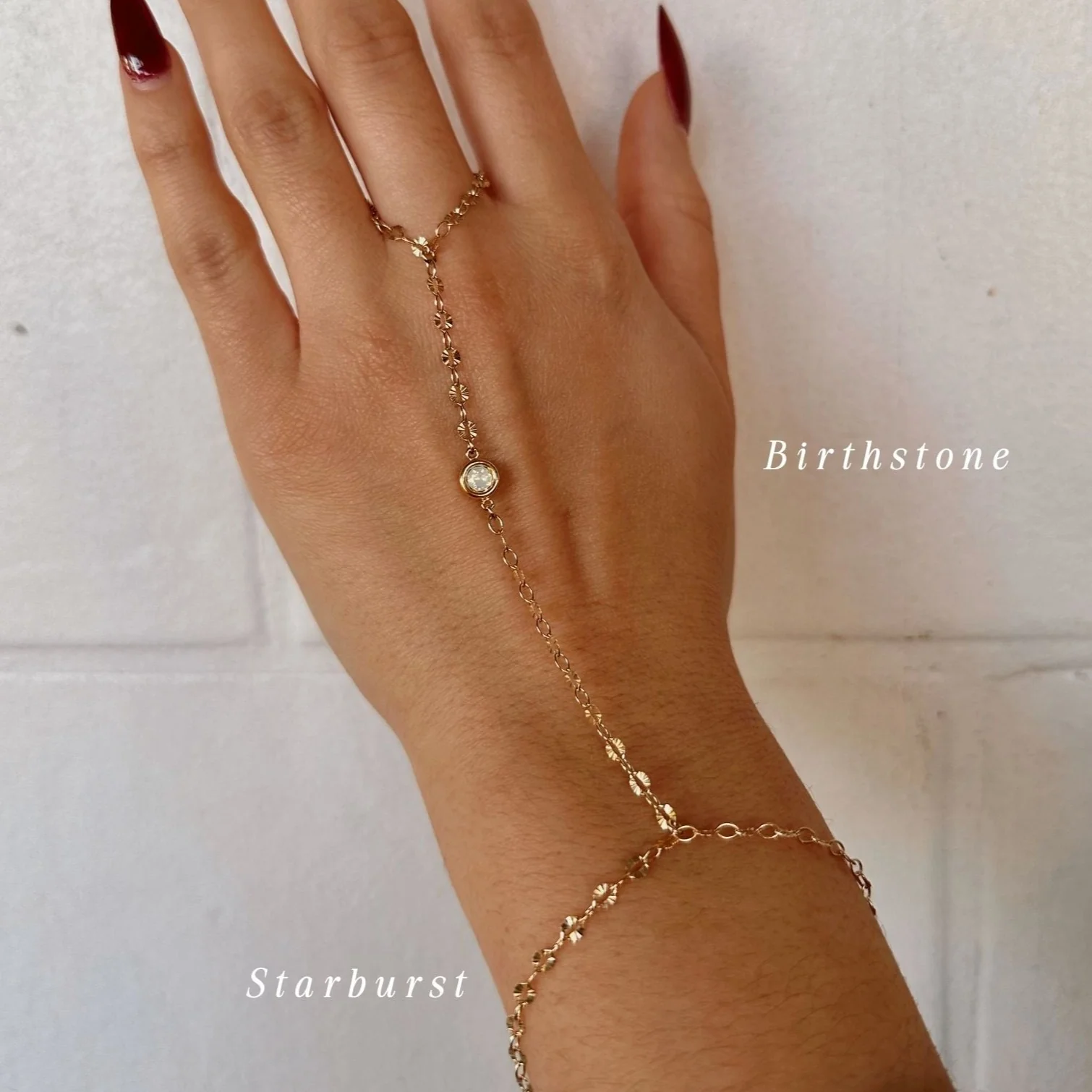 Slayer Girl Hand Chain