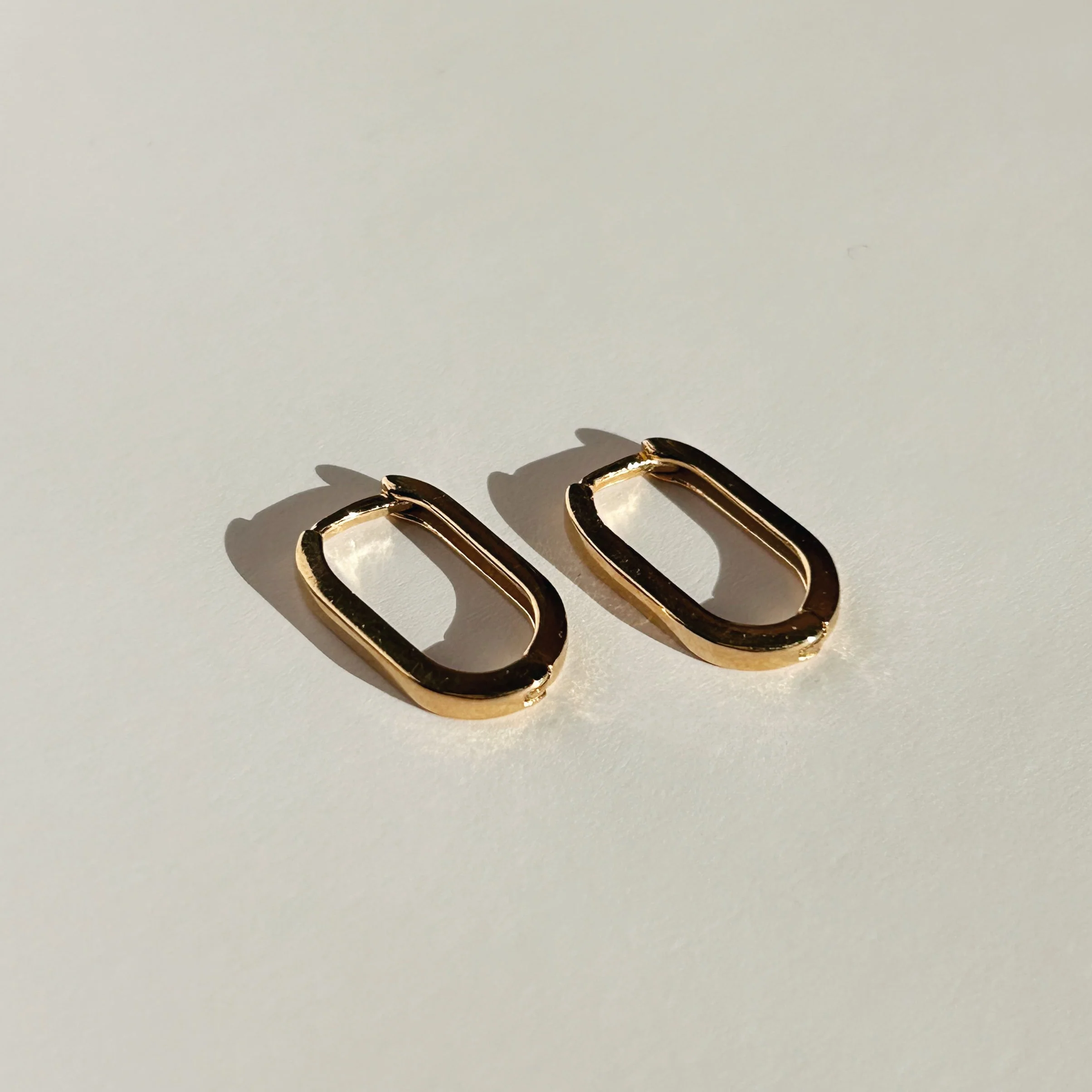 Jade Hoop Earrings