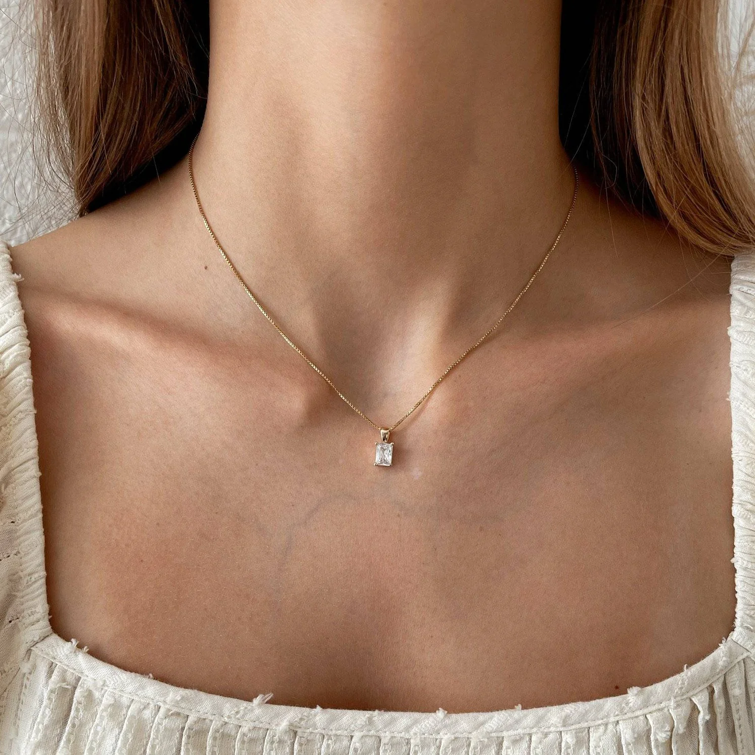 Blair CZ Pendant Necklace