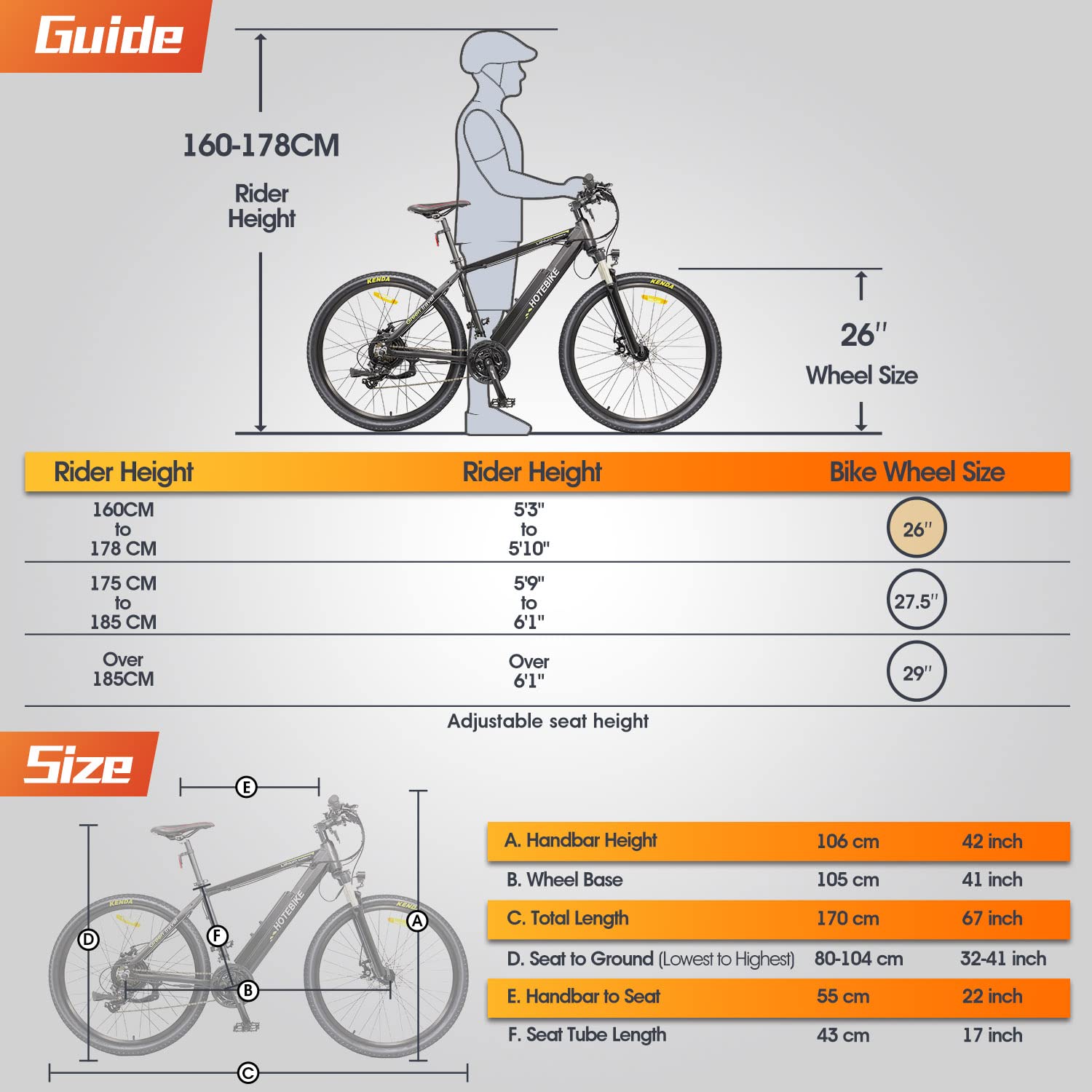【Sports&Outdoors】Electric Bike 750W 48V Mountain Ebikes 26