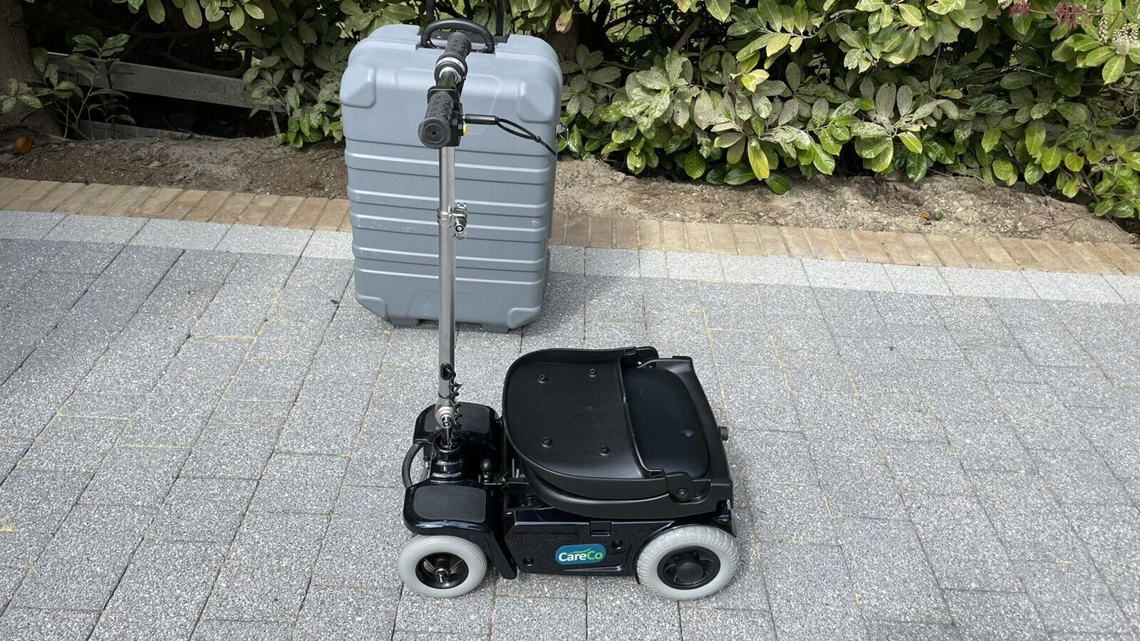 CareCo Scootcase Folding Portable Travel Mobility Scooter - Blue