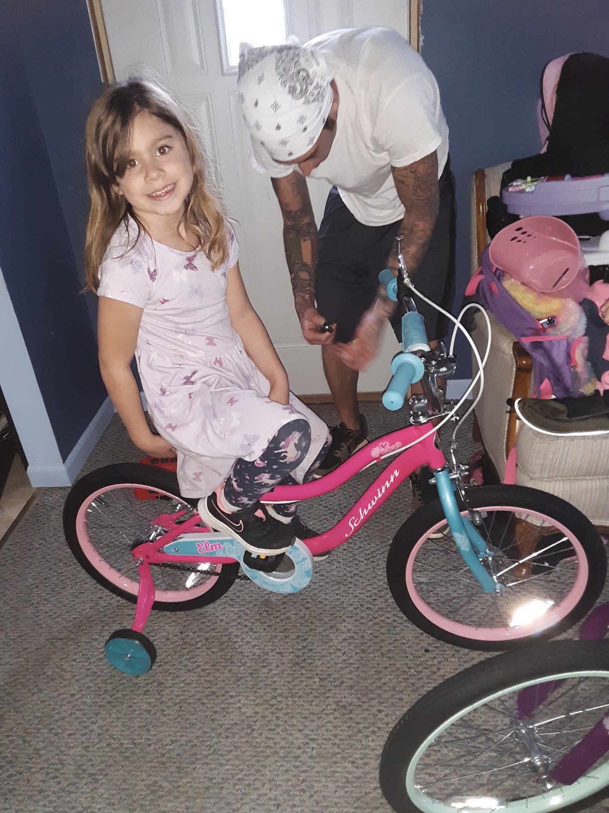 【Sports&Outdoors】Koen & Elm Toddler and Kids Bike, 12-18-Inch Wheels, Training Wheels Included