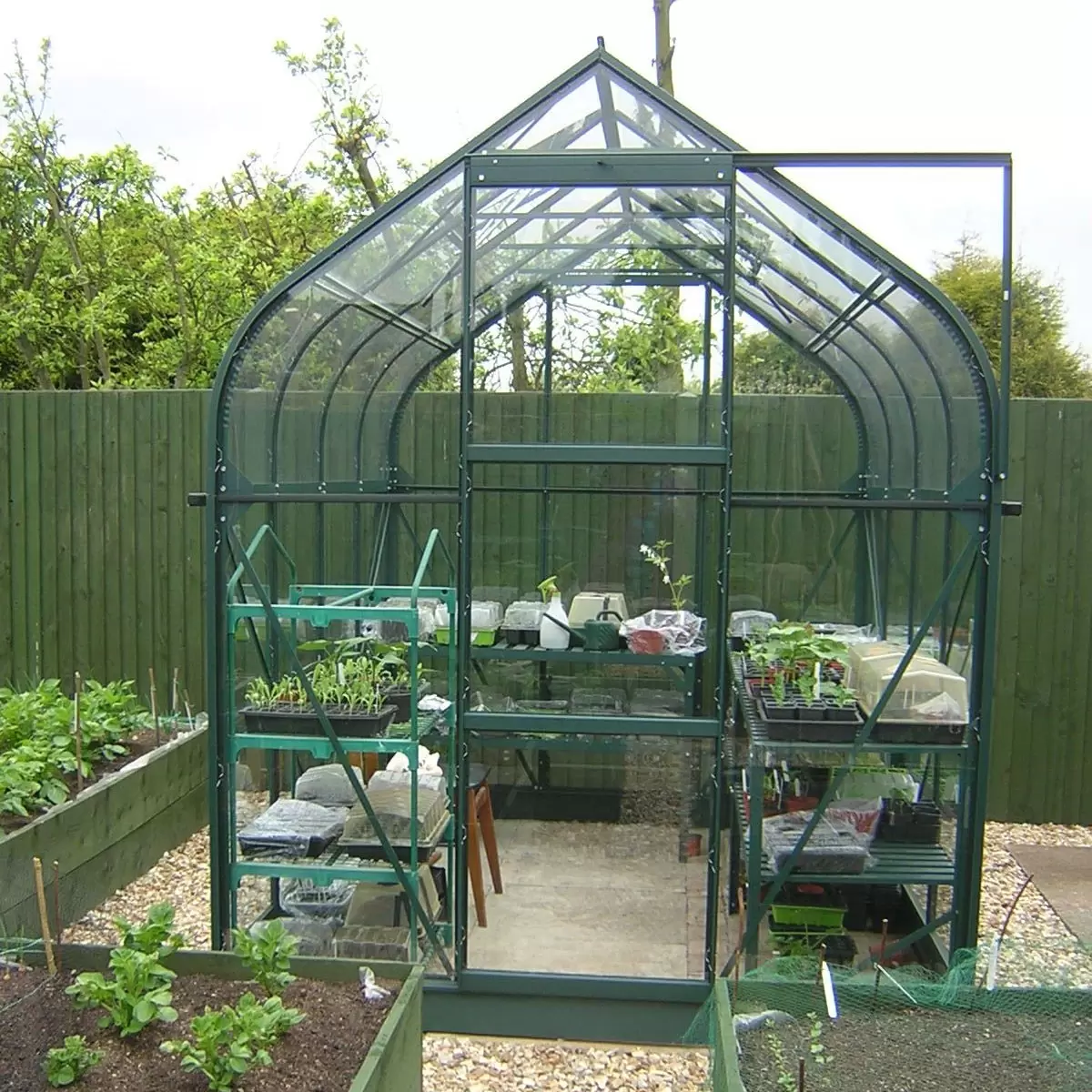 Vitavia Washington 5000 6ft 2 x 8ft 2 Greenhouse Set