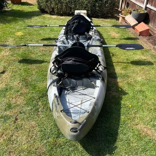 【Sports&Outdoors】1980-SIT ON TOP FISHING KAYAK CANOE GALAXY CRUZ LATEST MODEL LEISURE KAYAK CANOE