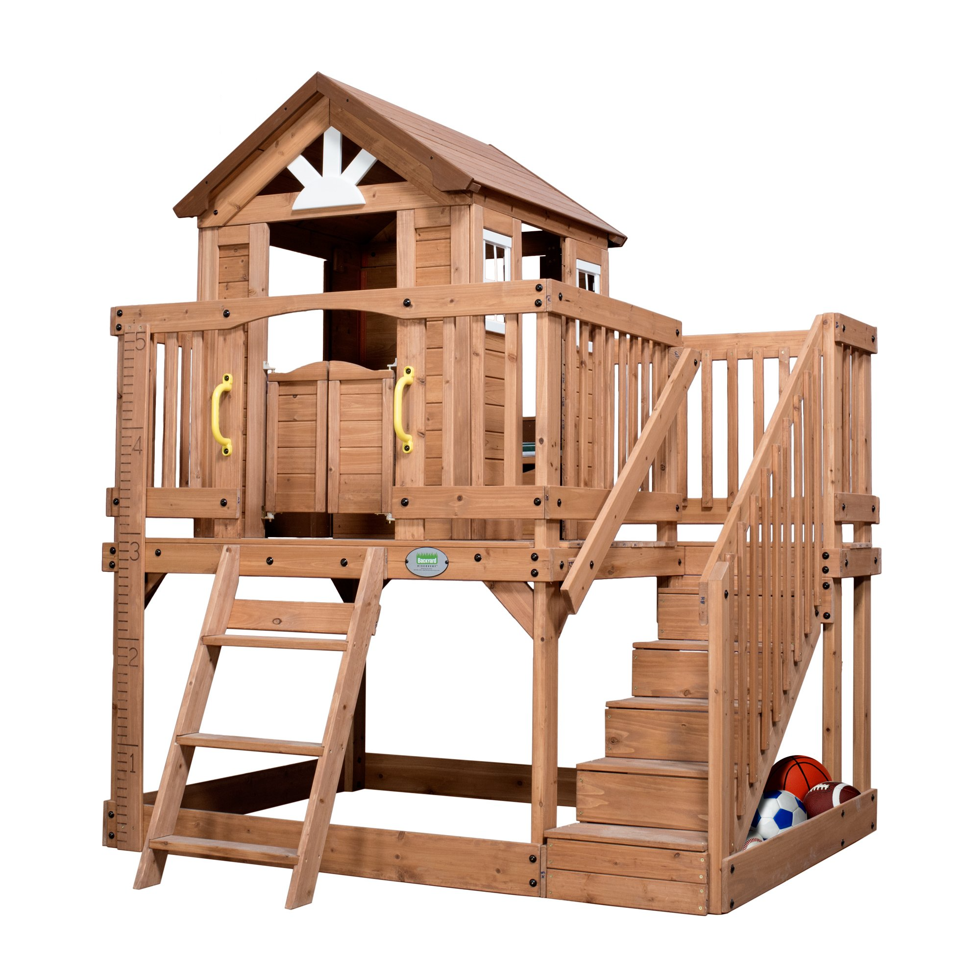 【Sports&Outdoors】Scenic Heights All Cedar Playhouse