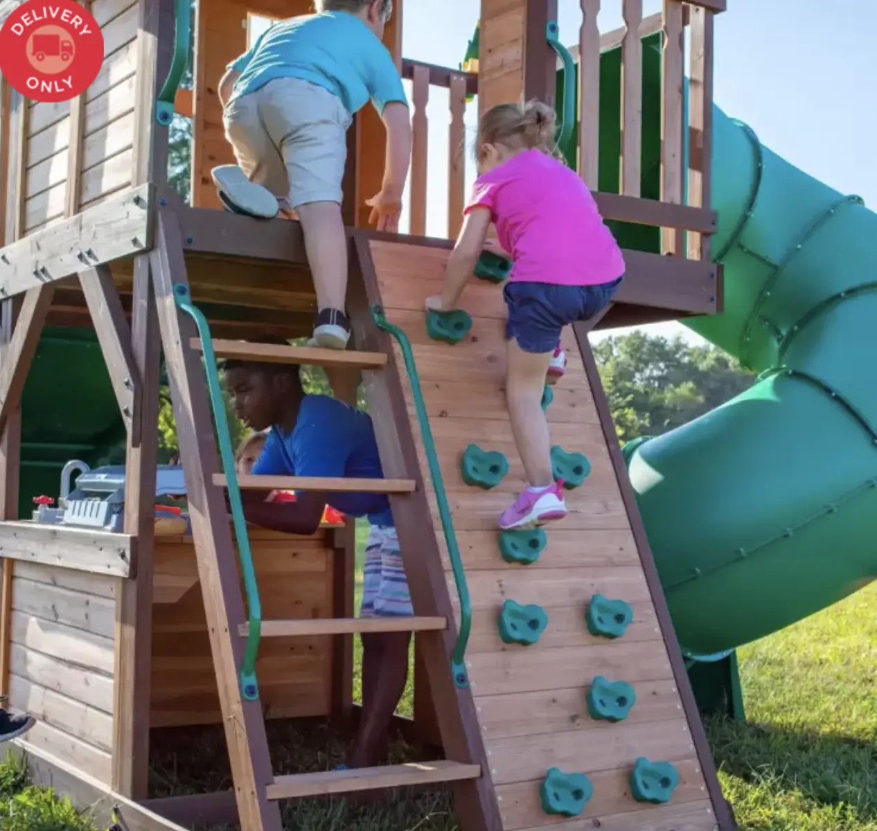 【Sports&Outdoors】Outdoor children's garden playground