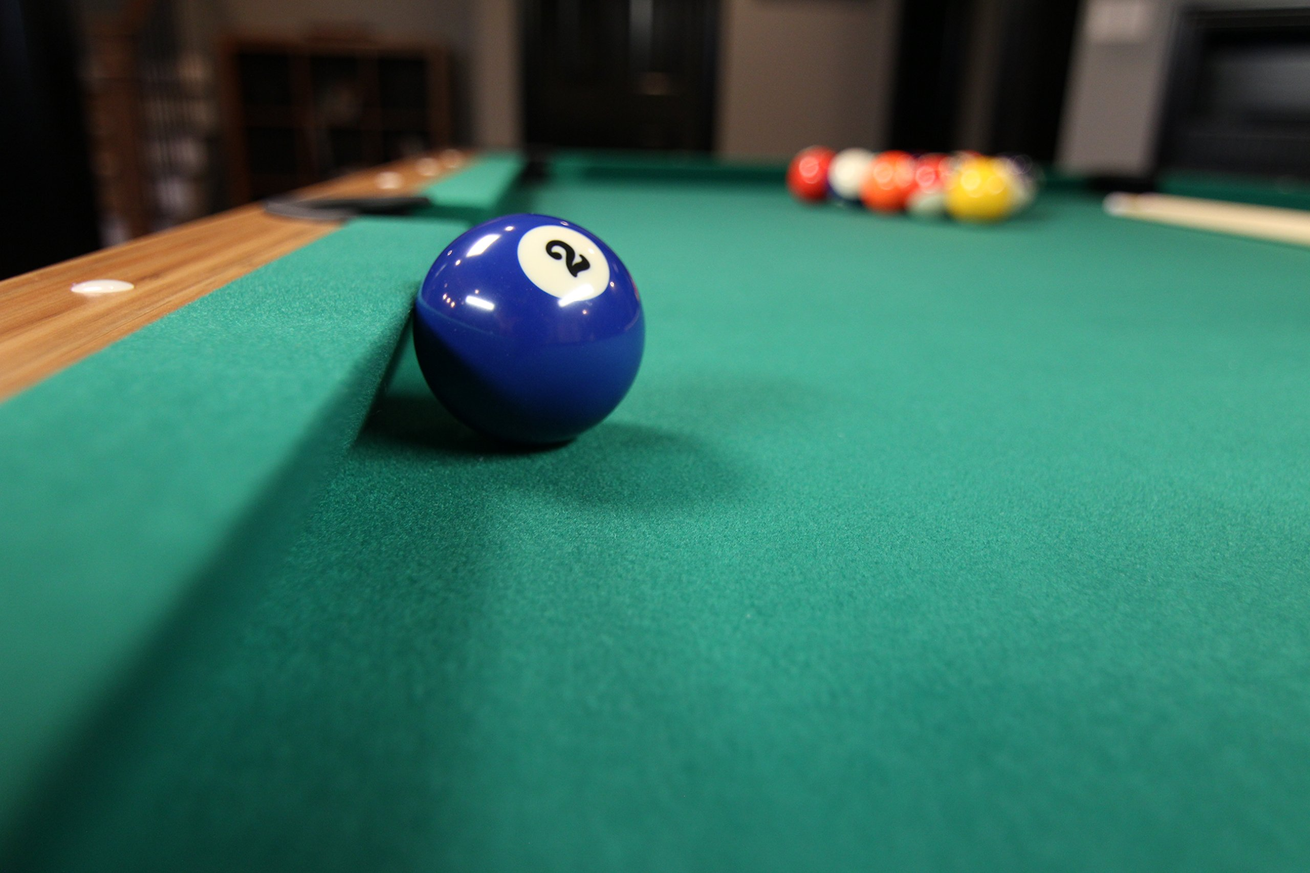 【Sports&Outdoors】Dynasty Space Saver 6.5' Billiard Table with Leg Levelers, Automatic Ball Return