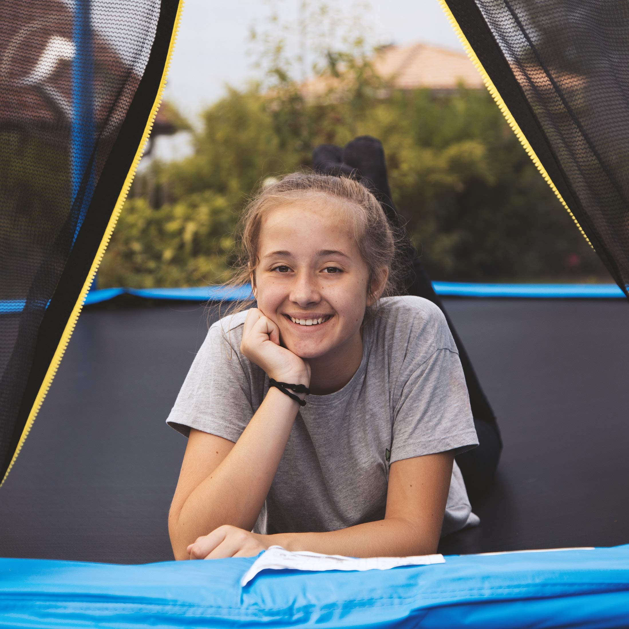 【Sports&Outdoors】Garden Trampoline Uni-Jump, Kids Trampoline, Trampoline Complete Set