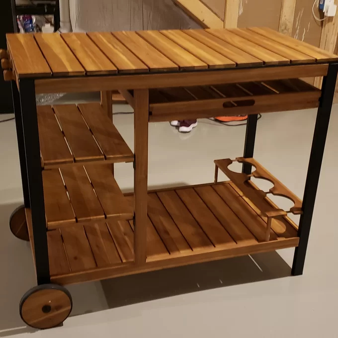 【Home&Garden】Murcott Bar Cart