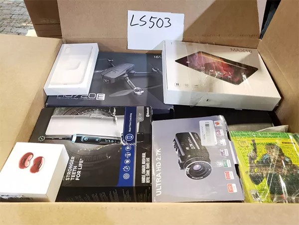 Lucky box - Chances of getting a cell phone, computer, tablet