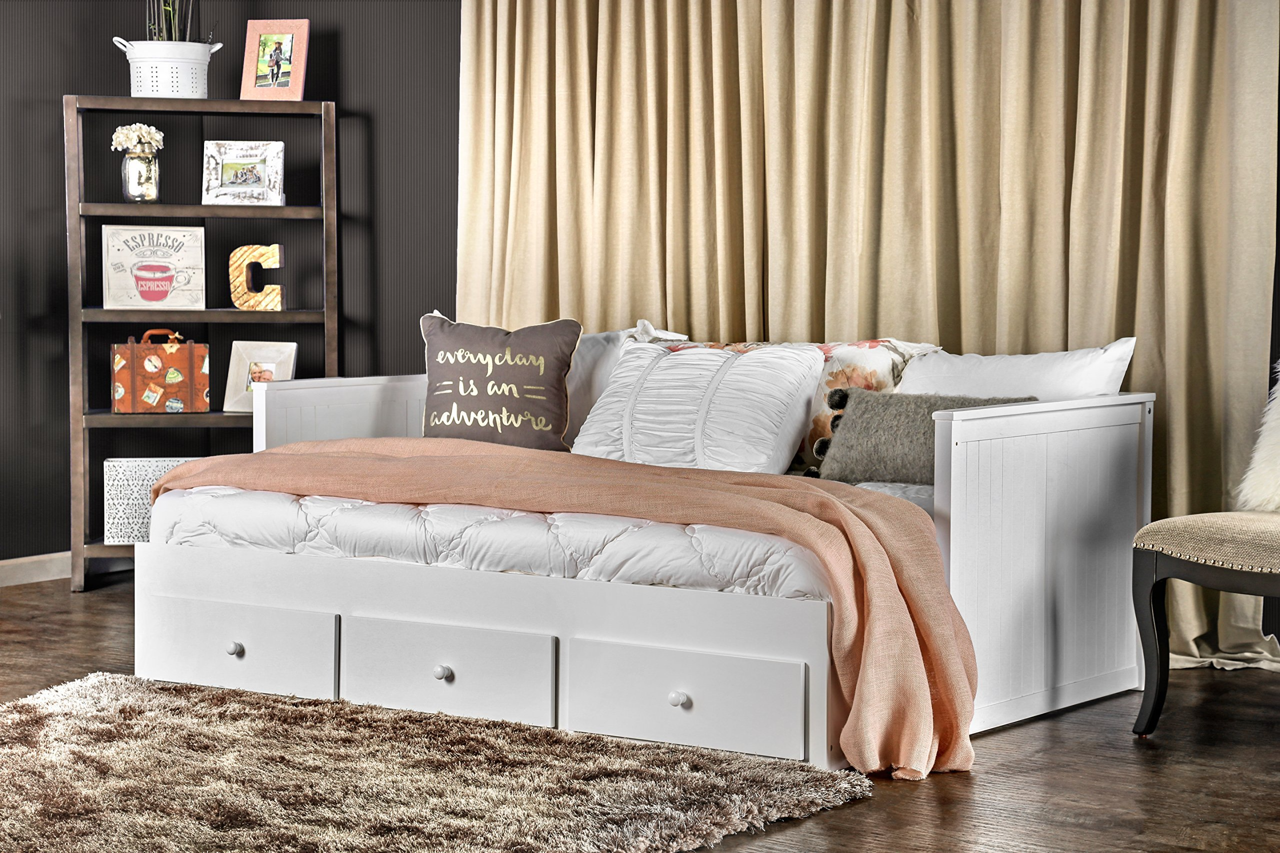 【Furniture】【BS】HEMNES Daybed Frame with 3 Drawers, with Mattress