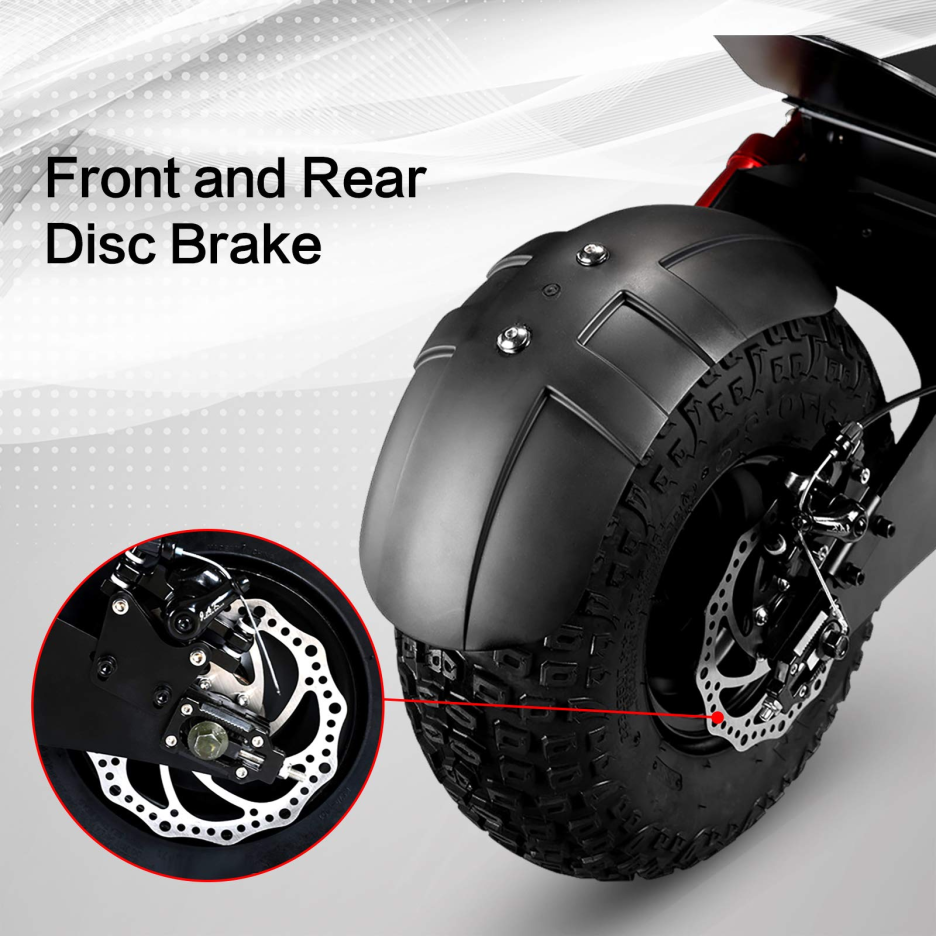Foldable 2500W Motor Adults Off Road Scooters - 48V20Ah Lithium Ion genannt