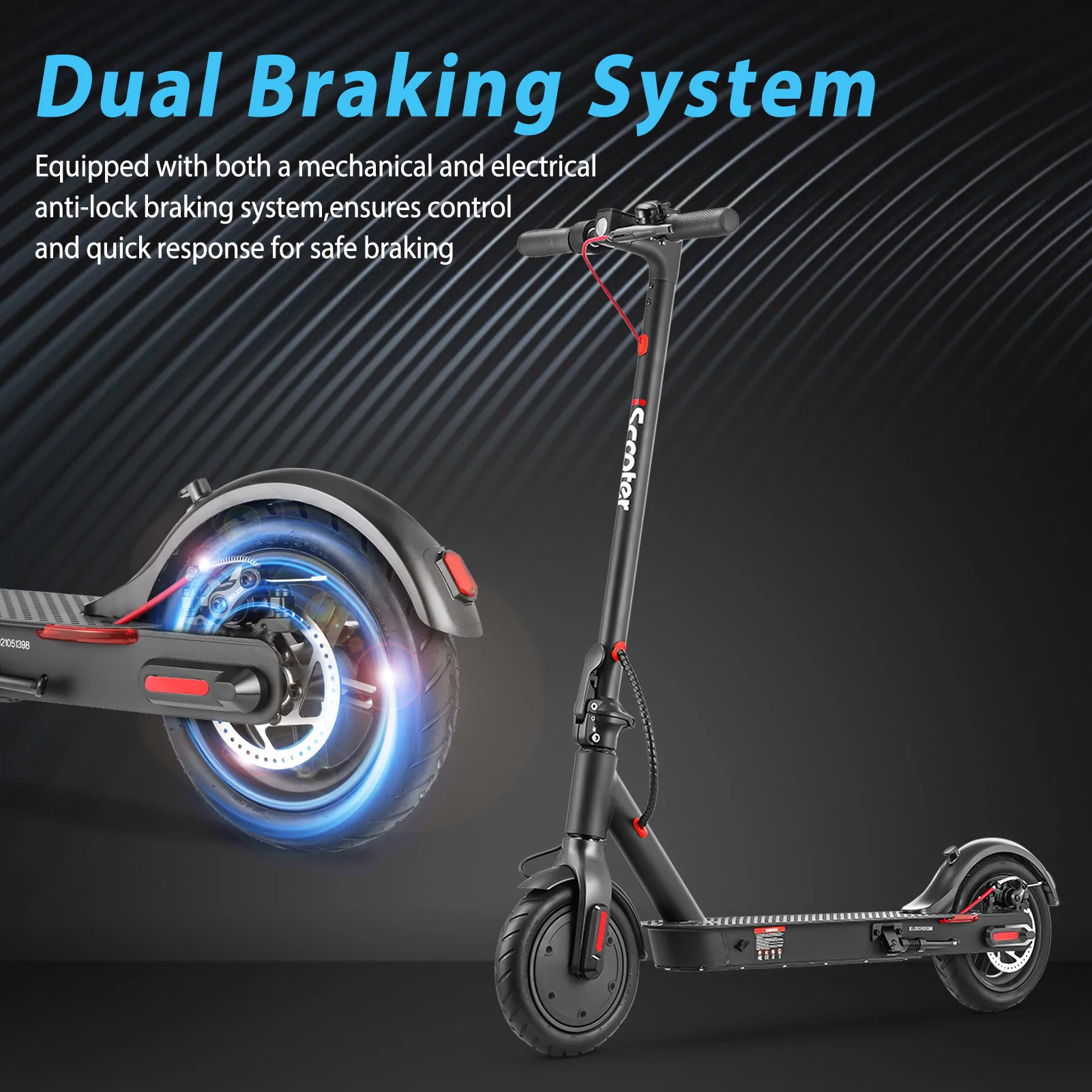 【Sports&Outdoors】i9 Electric Scooter