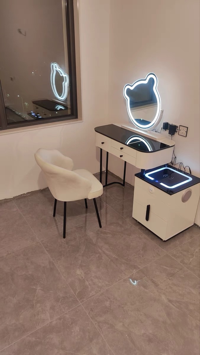 Smart Wireless Charging Dresser Simple Multifunctional Makeup Table