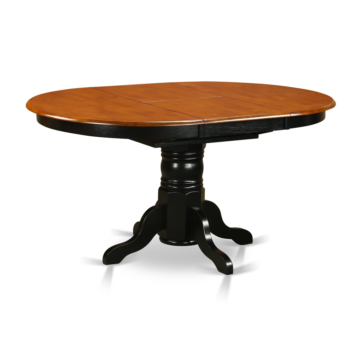【Furniture】5 Pc Dining Room Set for 4-Oval Dining Table & 4 Dining Chairs