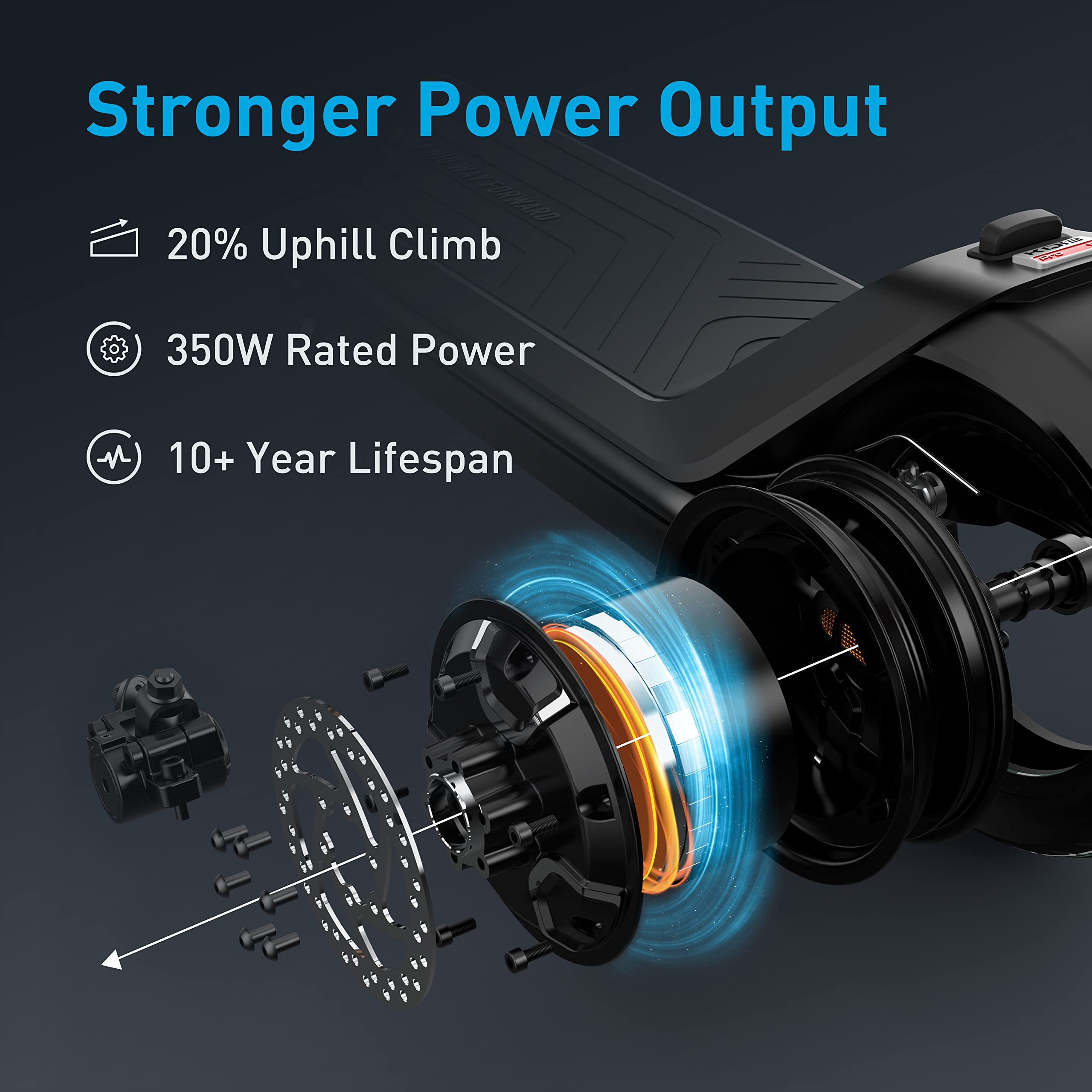 【Sports&Outdoors】NIU Electric Scooter for Adults - Kqi3 Pro Version