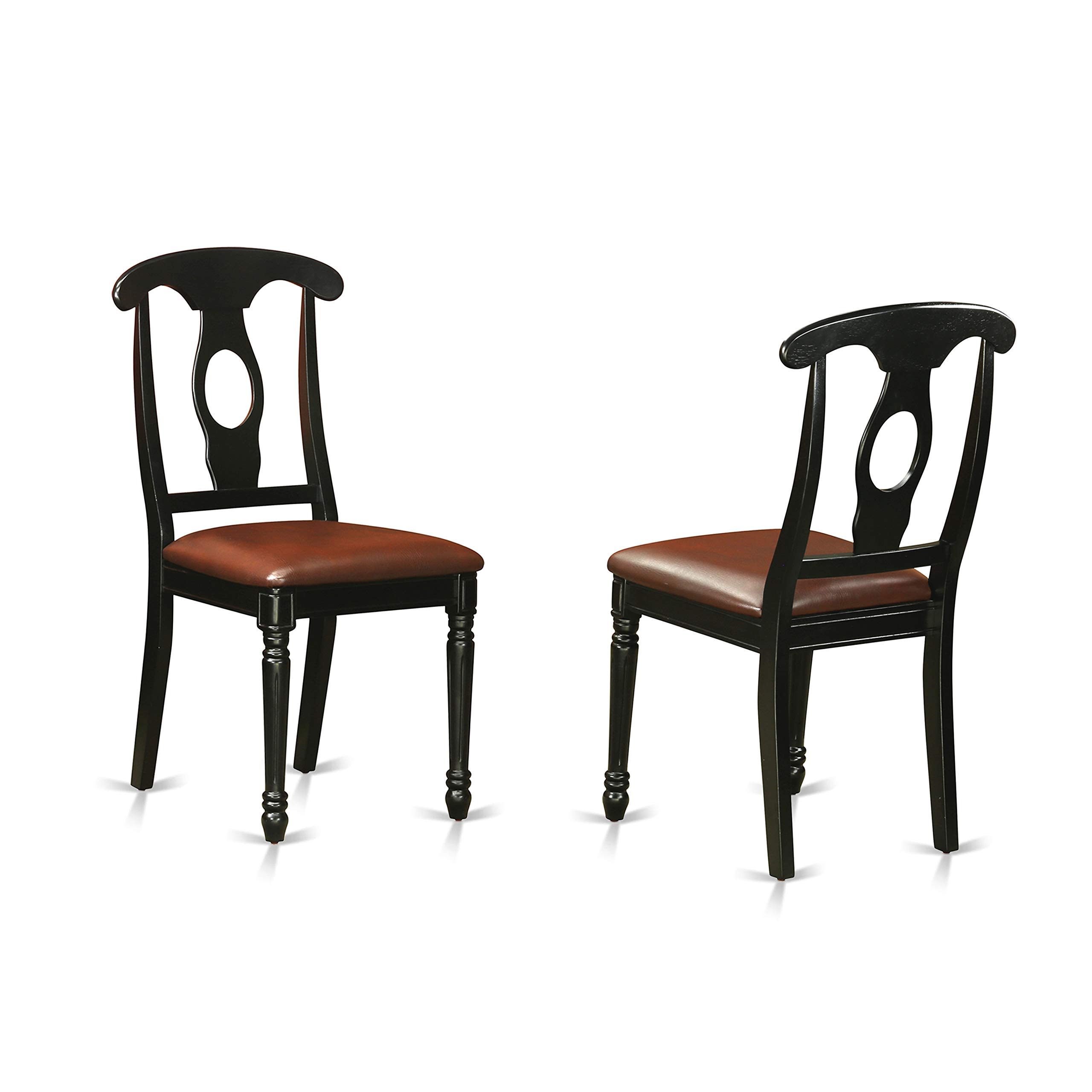 【Furniture】5 Pc Dining Room Set for 4-Oval Dining Table & 4 Dining Chairs