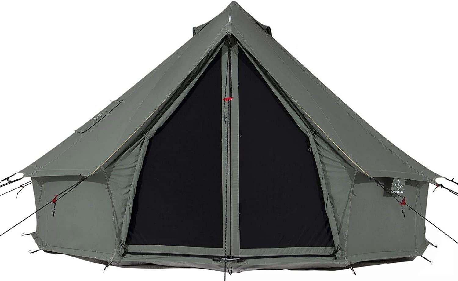 【Sports&Outdoors】Regatta Canvas Bell Tent - w/Stove Jack, Waterproof, 4 Season Luxury Outdoor Camping Tent