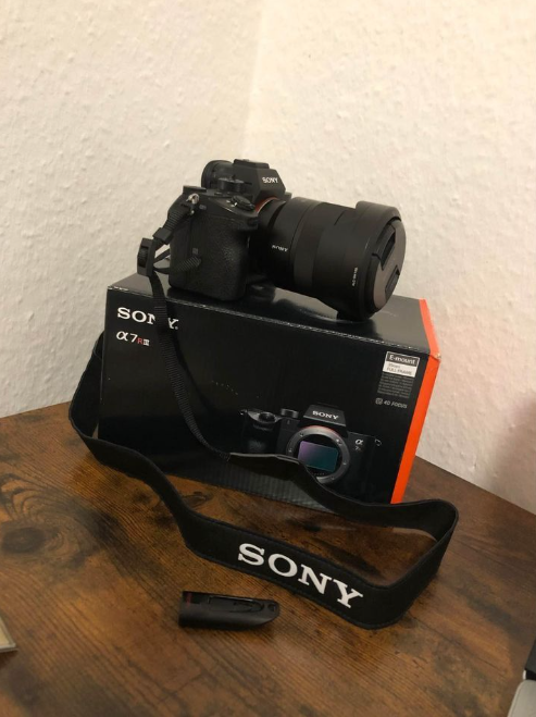 Sony Alpha 7Rlll Mit Garantie genannt