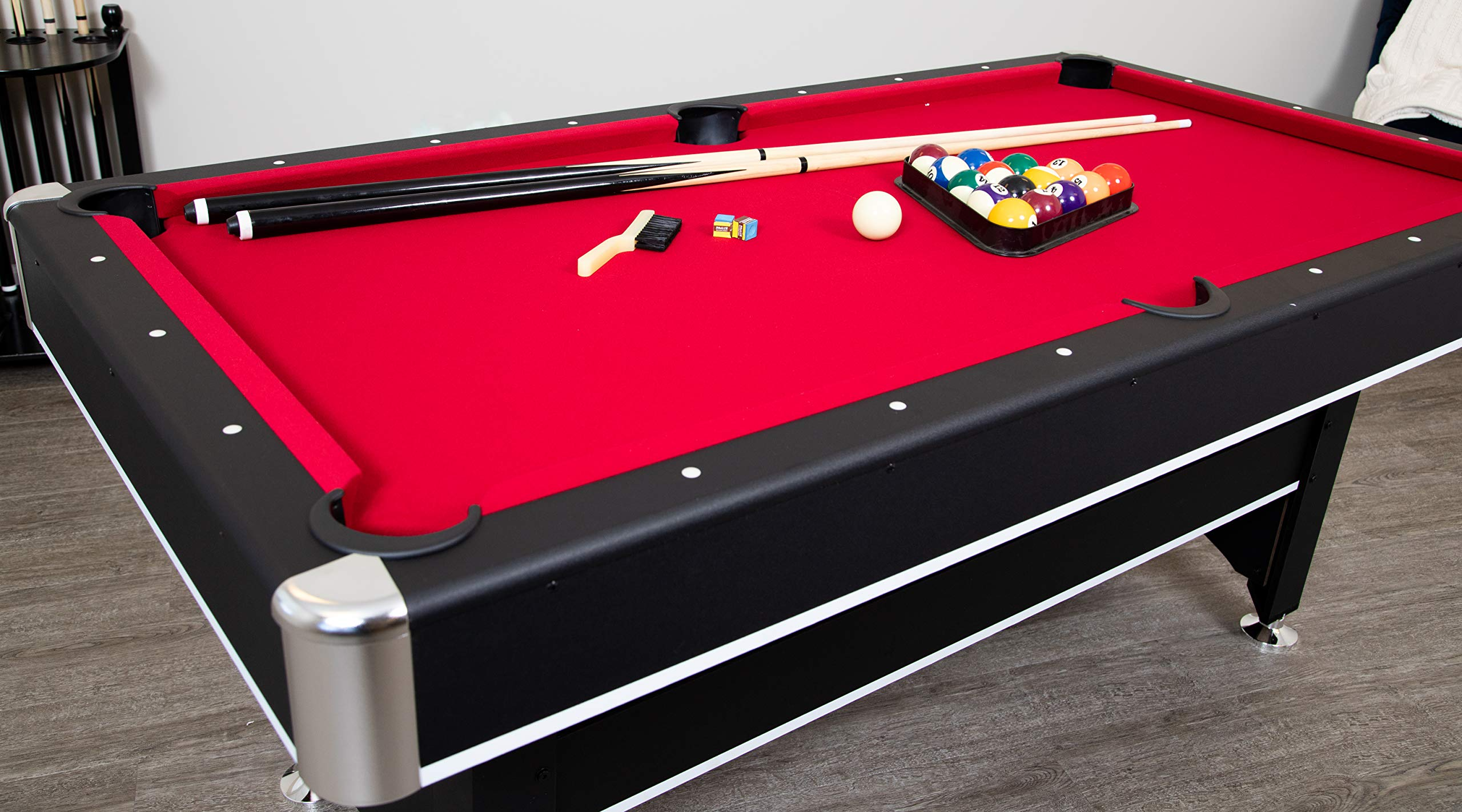 【Sports&Outdoors】Spartan 6-Ft Pool & Table Tennis Multigame Table for Family Recreation Game Rooms