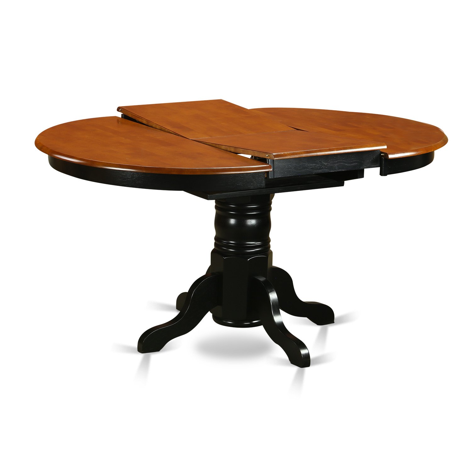 【Furniture】5 Pc Dining Room Set for 4-Oval Dining Table & 4 Dining Chairs