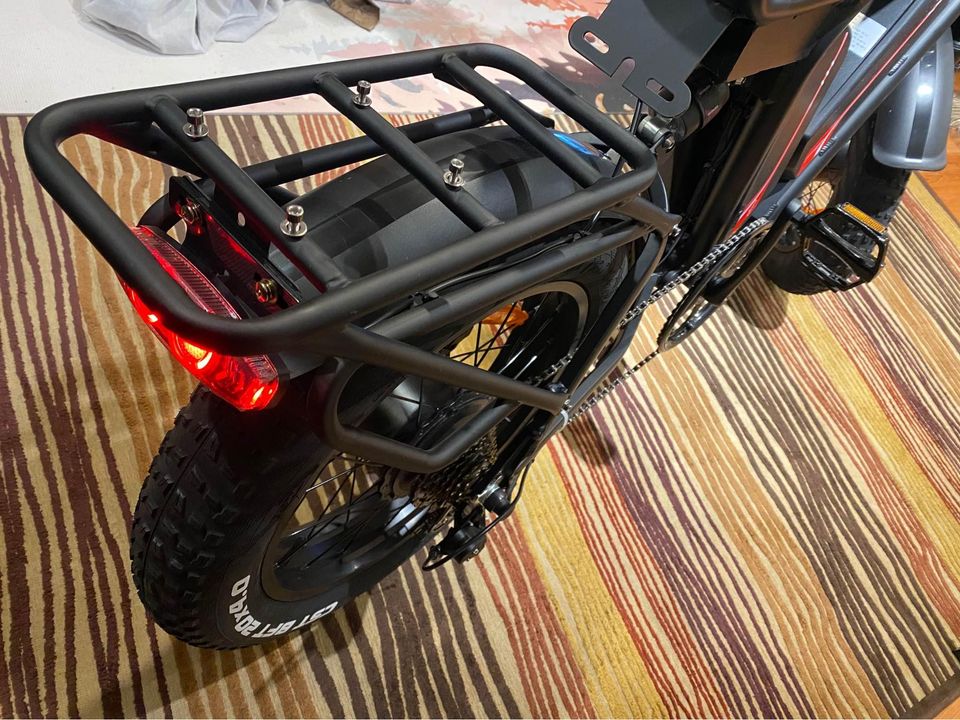 POWERFUL EBIKE DUAL MOTOR FRONT AND REAR TIRES DUAL 22AH hour BATTERY FAT TIRE ELECTRIC
