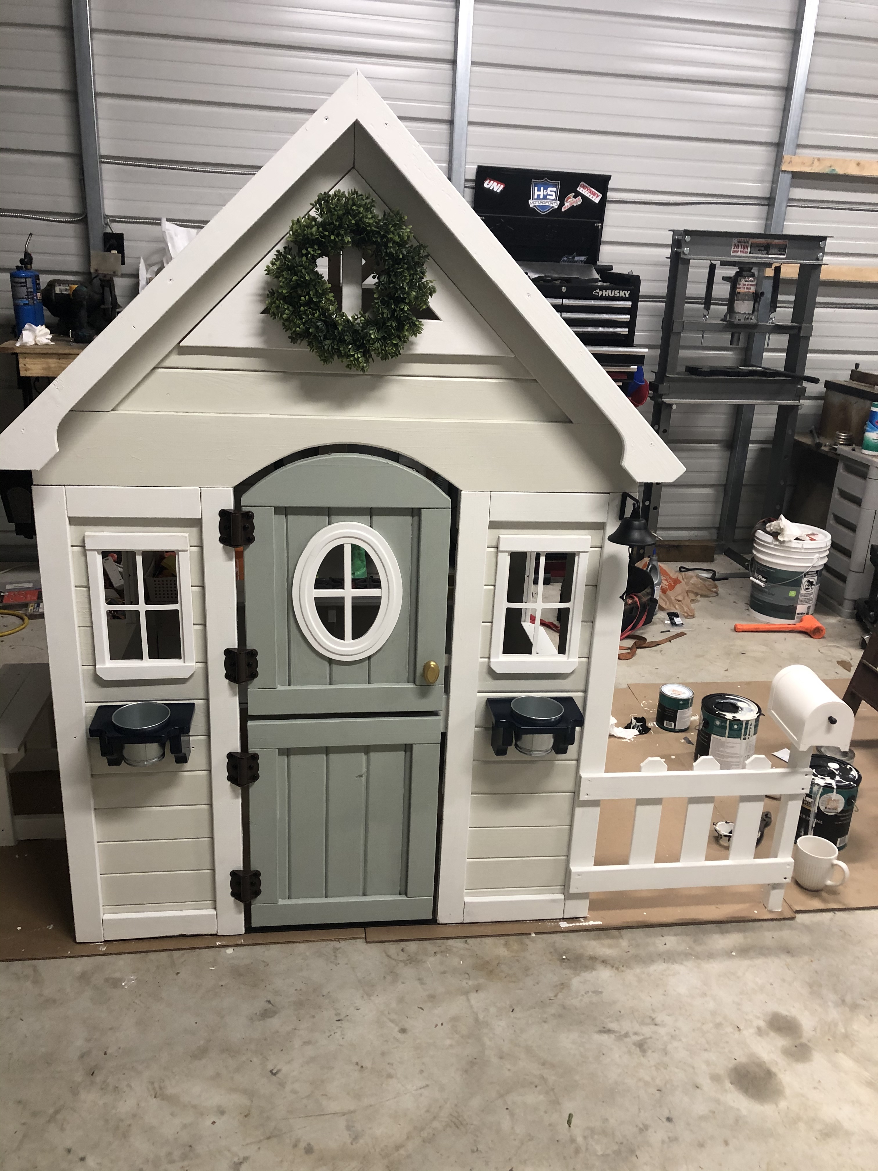 【Baby&Kids】Aspen All Cedar Outdoor Wooden Playhouse