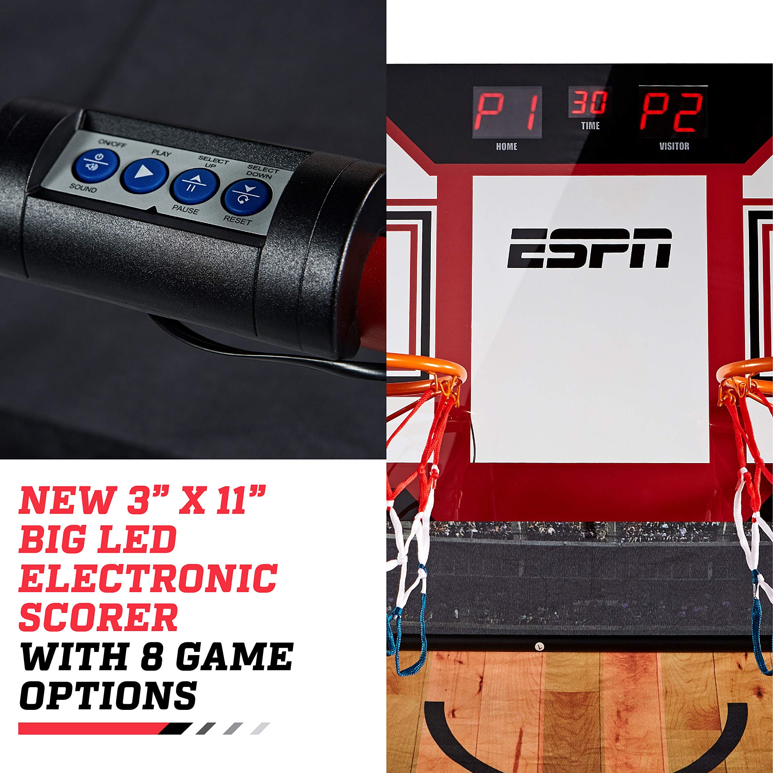 【Sports&Outdoors】2 Player Space Saving Arcade Basketball