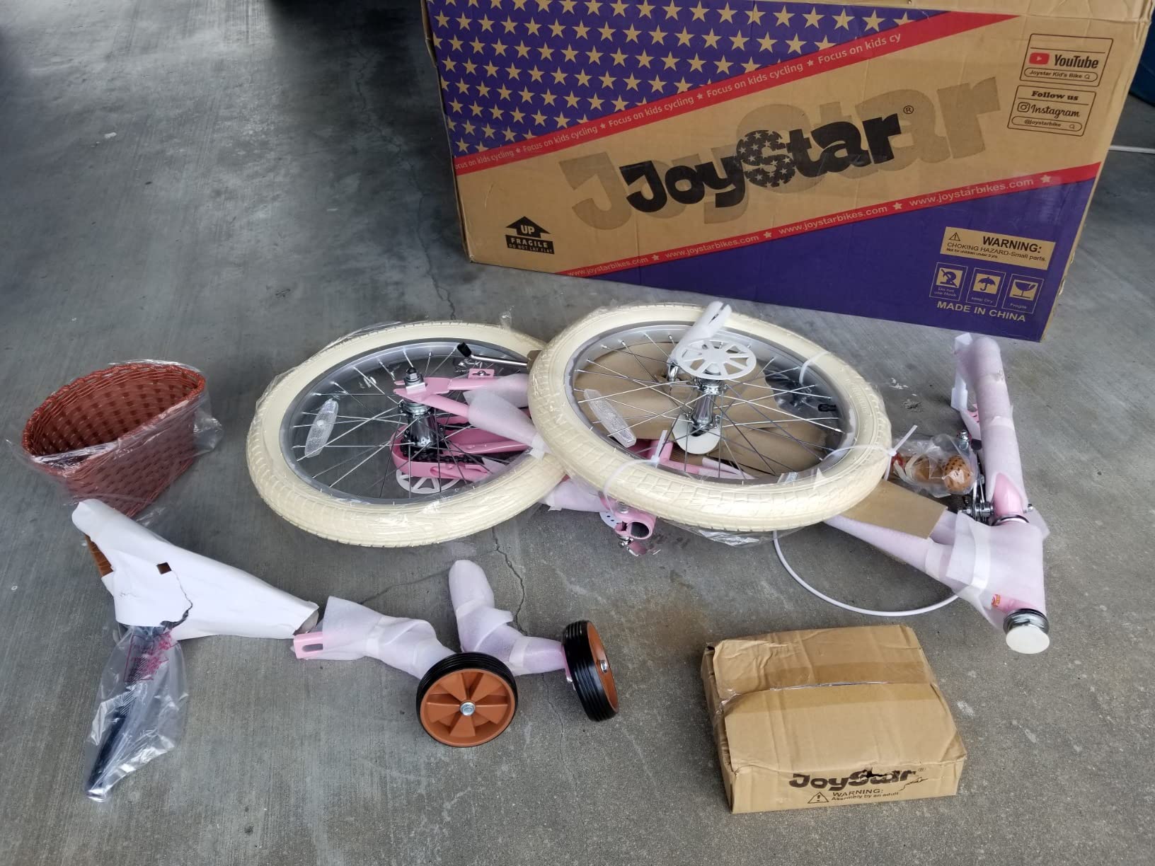 【Sports&Outdoors】Girls Bike for 2-12 Years Old Toddlers & Kids, 12