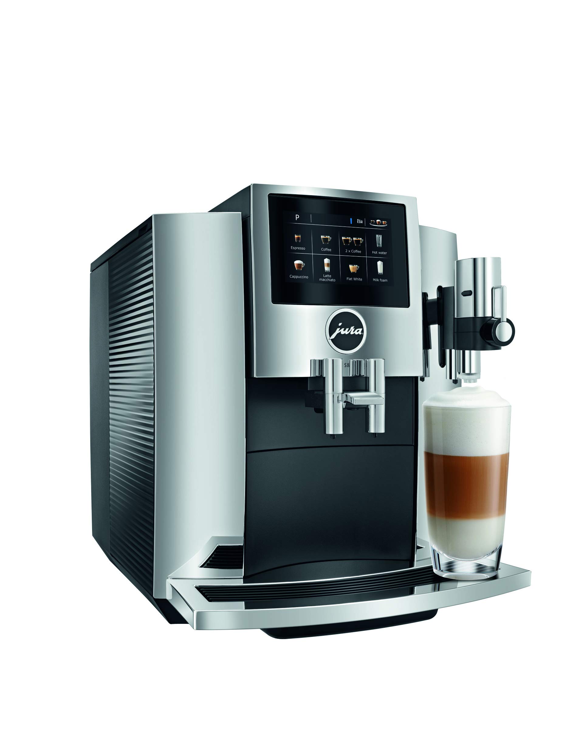 【Appliances】S8 Automatic Coffee Machine, Chrome