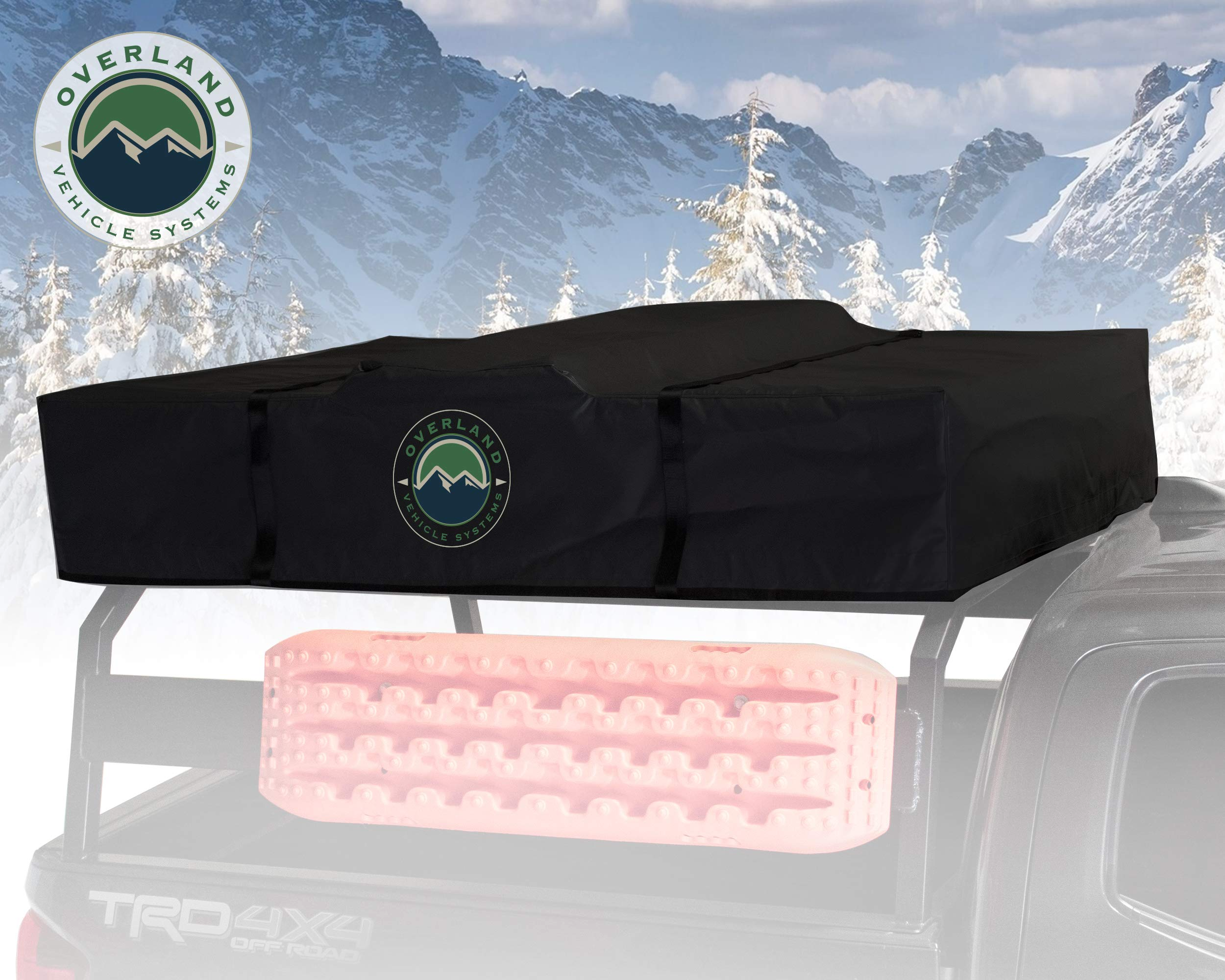 【Sports&Outdoors】Nomadic 3 Extended Roof Top Tent - White Base with Gray Rain Fly & Black Cover Universal