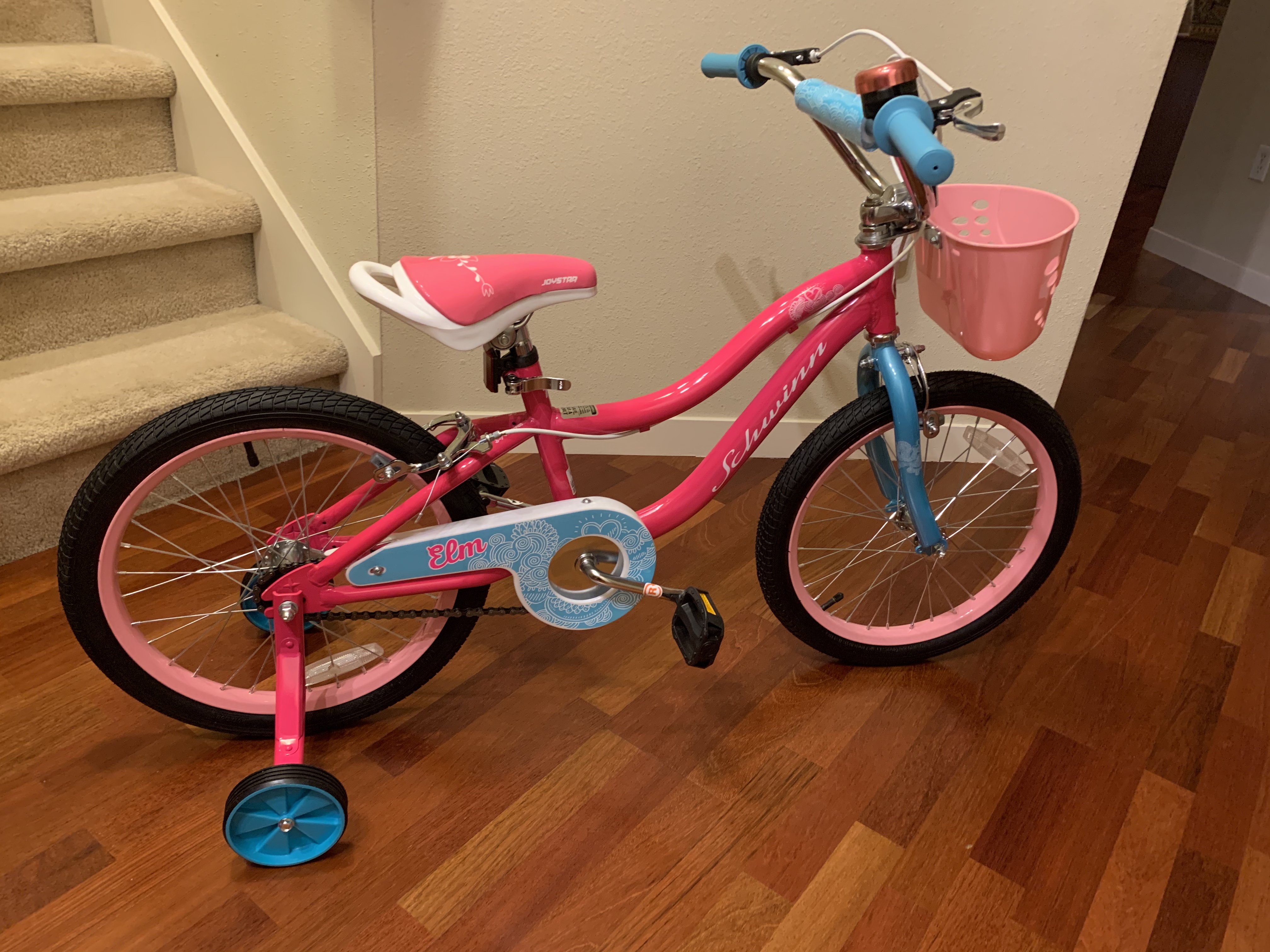 【Sports&Outdoors】Koen & Elm Toddler and Kids Bike, 12-18-Inch Wheels, Training Wheels Included