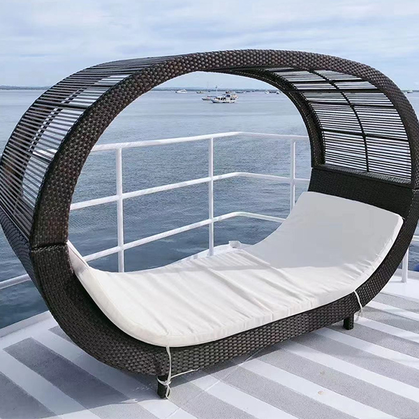 【Home&Garden】YOLANDA Direct Patio Rocker Recliner with Removable Headrest