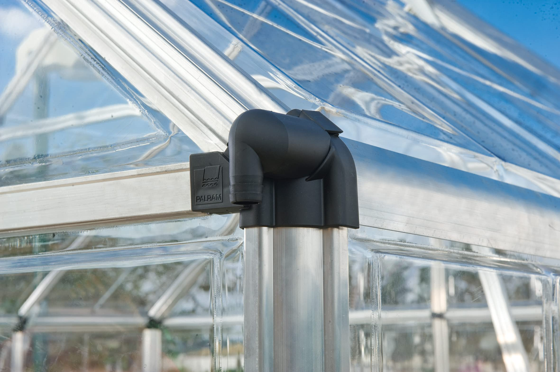【Home&Garden】Snap & Grow Hobby Greenhouse, 8' x 8' x 9', Silver