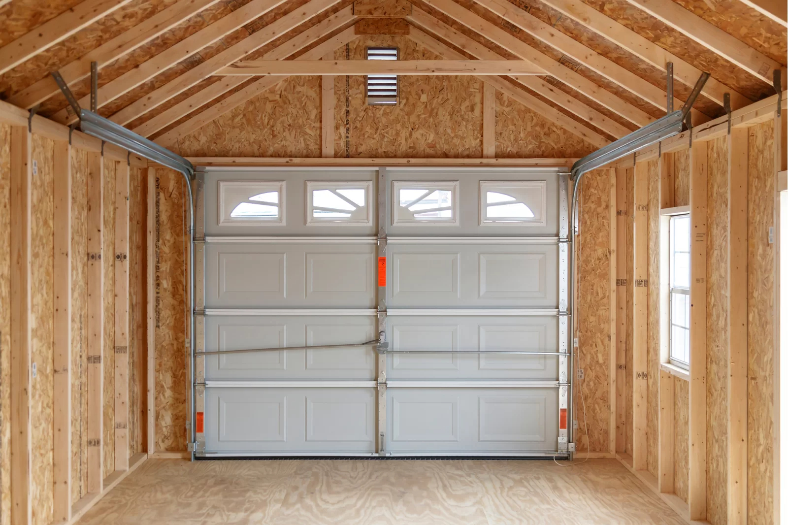 【Storage Shed】12 ft. W x 26 ft. D Solid Wooden Garage Shed