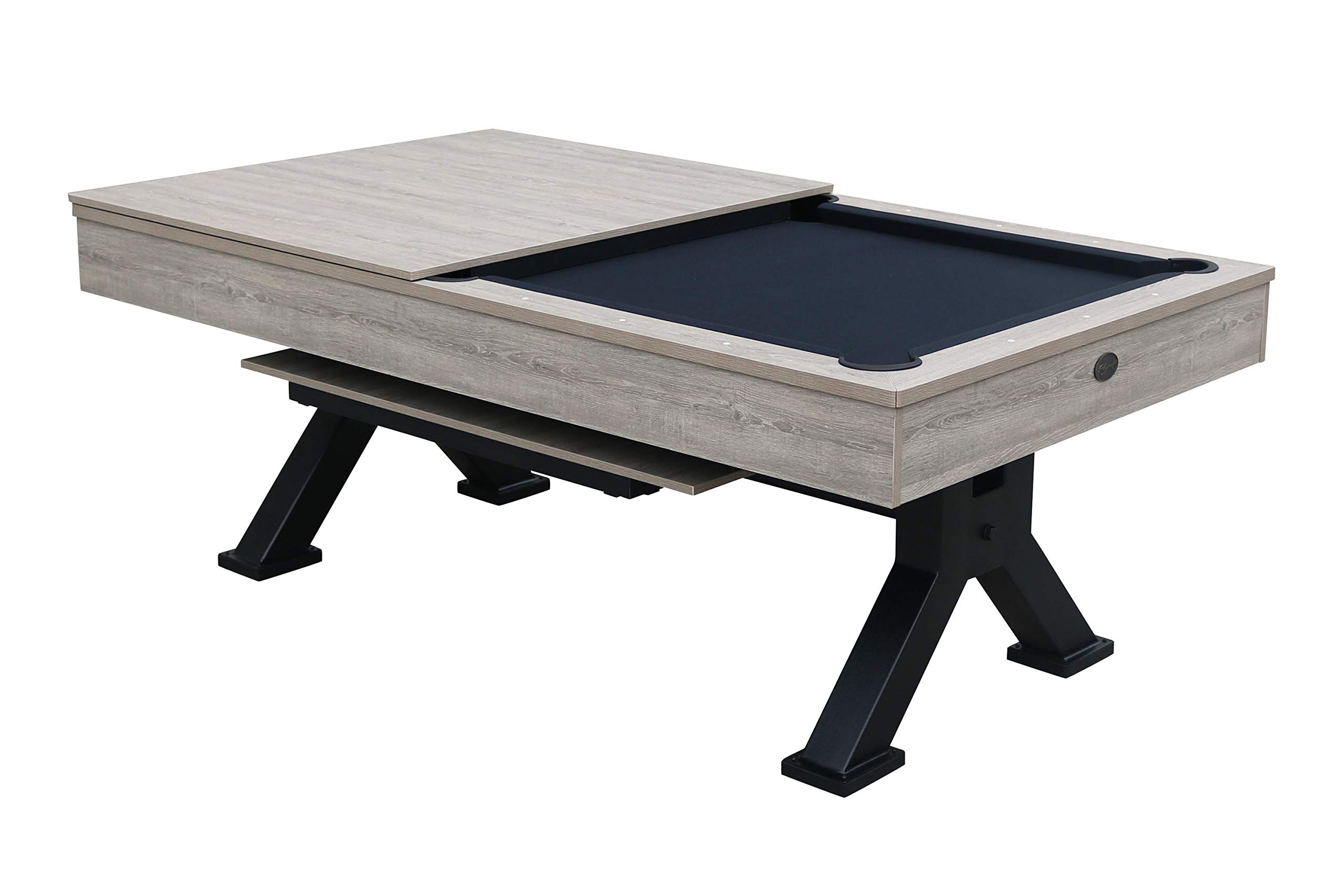 【Sports&Outdoors】Black Canyon 7' Pool Table with Dining Top
