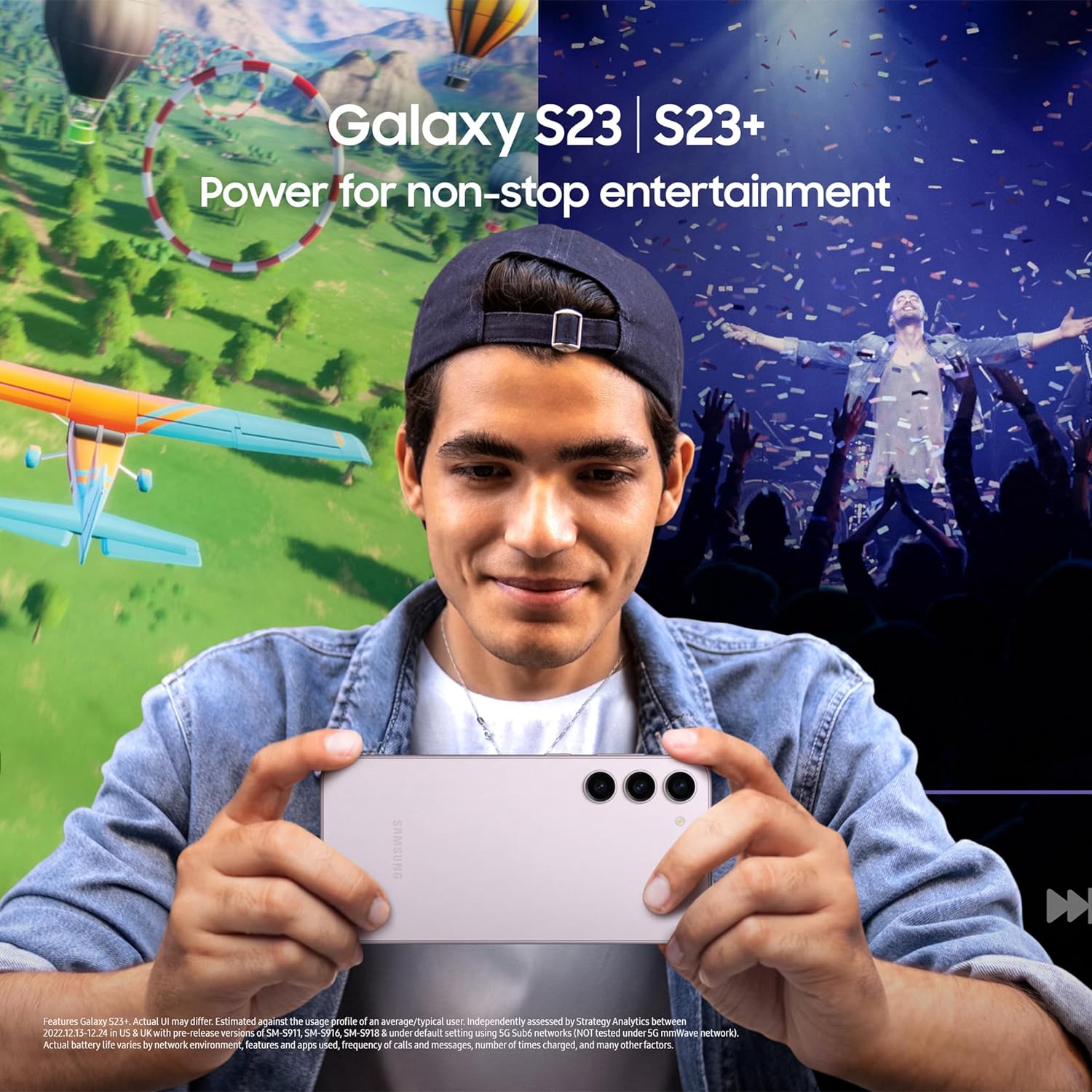 Samsung Galaxy S23 5G Dual SIM Android Mobile Phone, SIM Free Smartphone, 3Y Extended Manufacturer Warranty (UK Version)