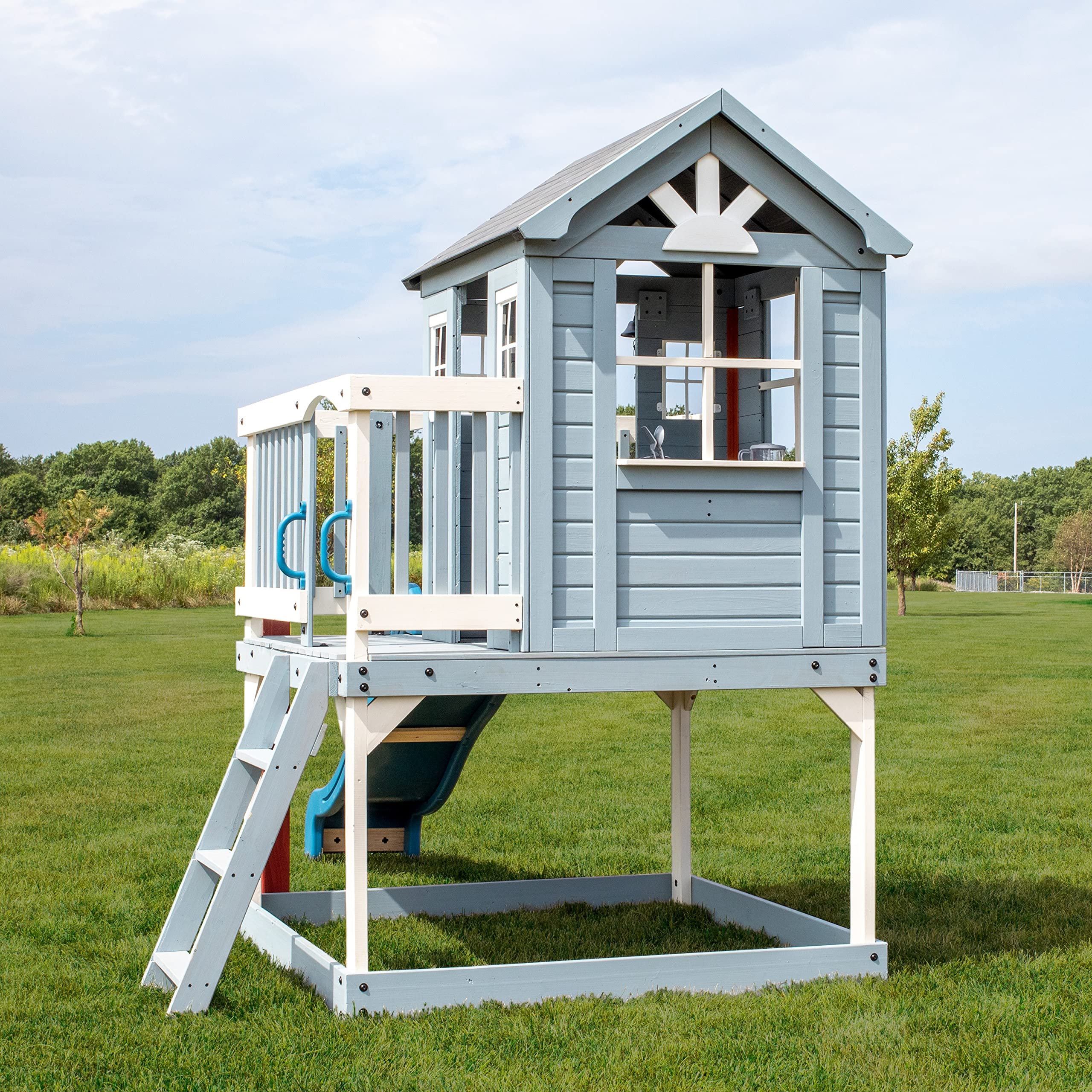 【Sports&Outdoors】Beacon Heights Elevated Playhouse