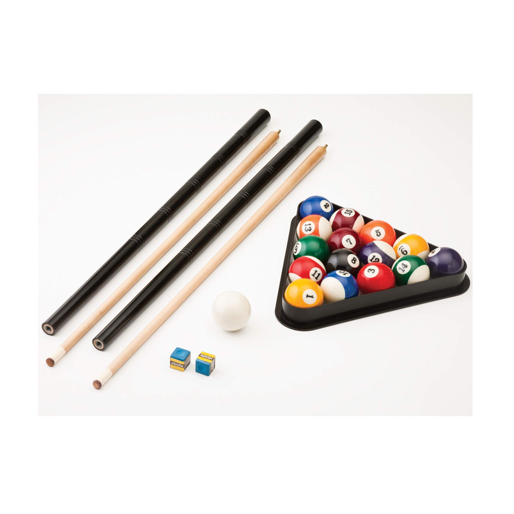 【Sports&Outdoors】Pool Table, Accuslate Billiard Surface for Consistent Straight Shots & Sturdy Straight Legs