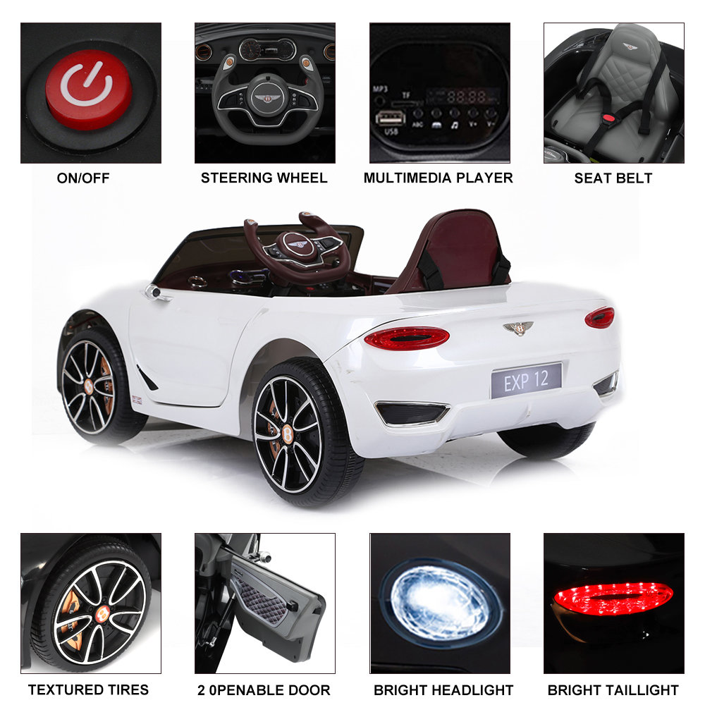 【Baby&Kids】Bentley Exp12 Kids Ride on Car and Truck
